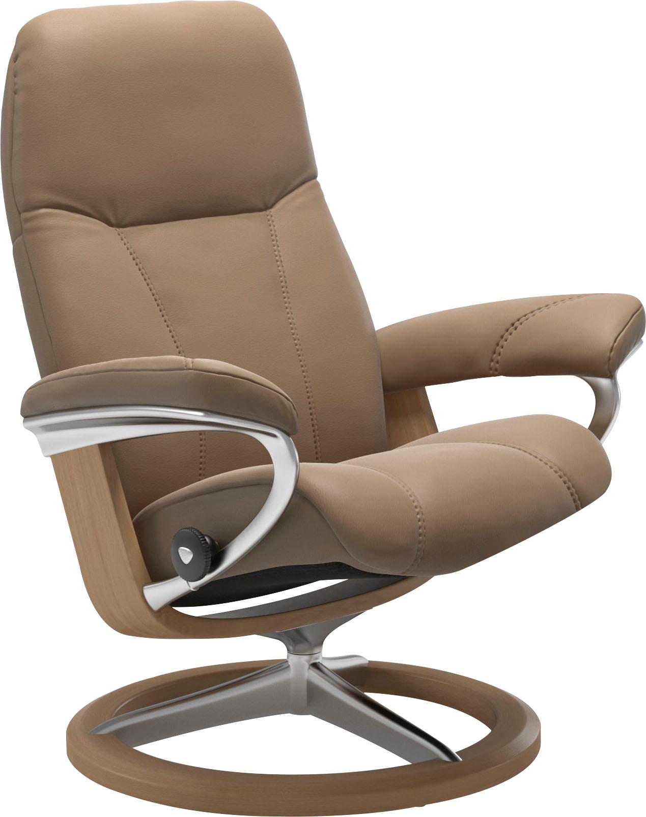 Stressless Relaxsessel "Consul" mit Signature Base, Größe M, Gestell Eiche
