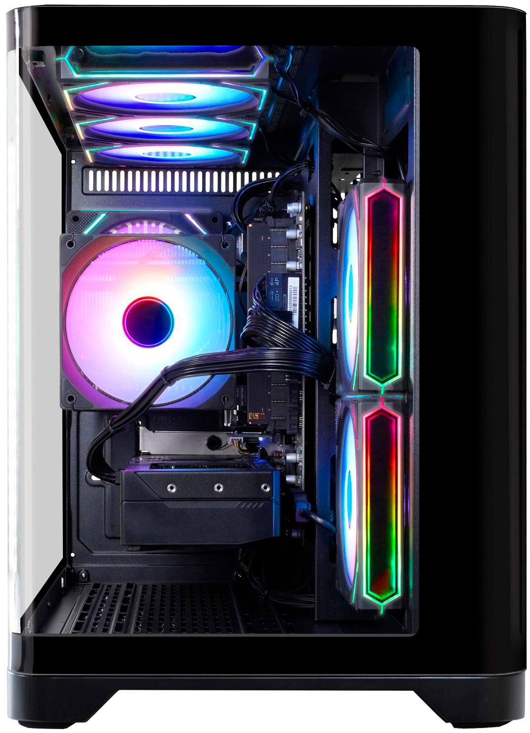 GAMEMAX Gaming-PC-Komplettsystem »MegaDeal HYPE-M BK 2864 AMD Ryzen 7 5700X 32GB 1TB SSD RTX 5060« 27 ″ AMD Ryzen 7 GeForce RTX 5060 32 GB RAM 1.000 GB SSD Windows 11 + MSI PRO MP272L LCD-Monitor, 68,6cm (27")