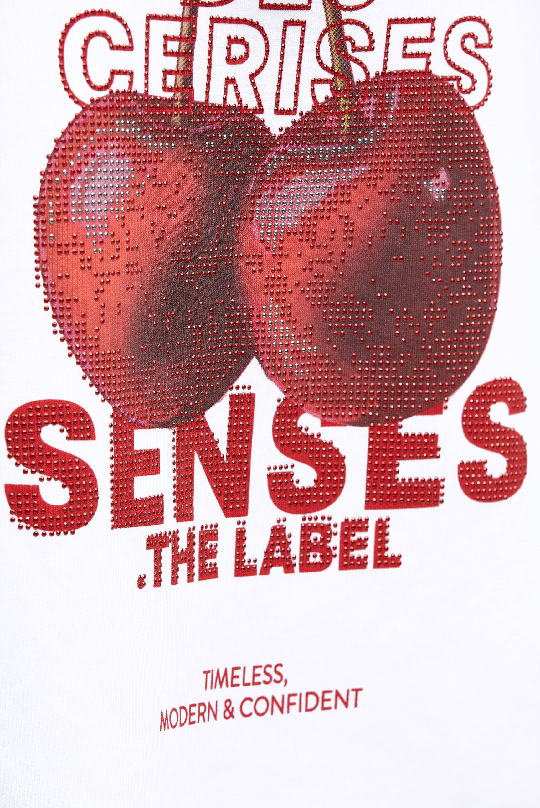 SENSES.THE LABEL Kapuzensweatshirt , mit überschnittenen Schultern
