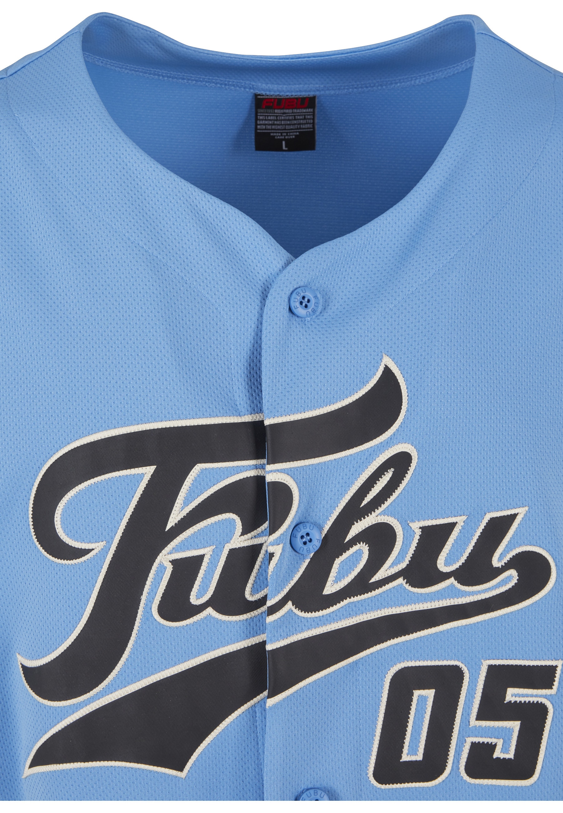 Fubu Shirttop »Fubu Herren FM241-007-3 Fubu Varsity Baseball Jersey« 1 Stk.