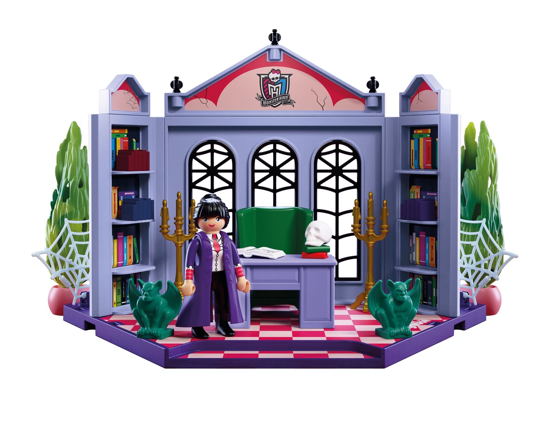 Playmobil® Konstruktions-Spielset »Bloodgood's BüroTM (72143), Monster High™« Made in Europe