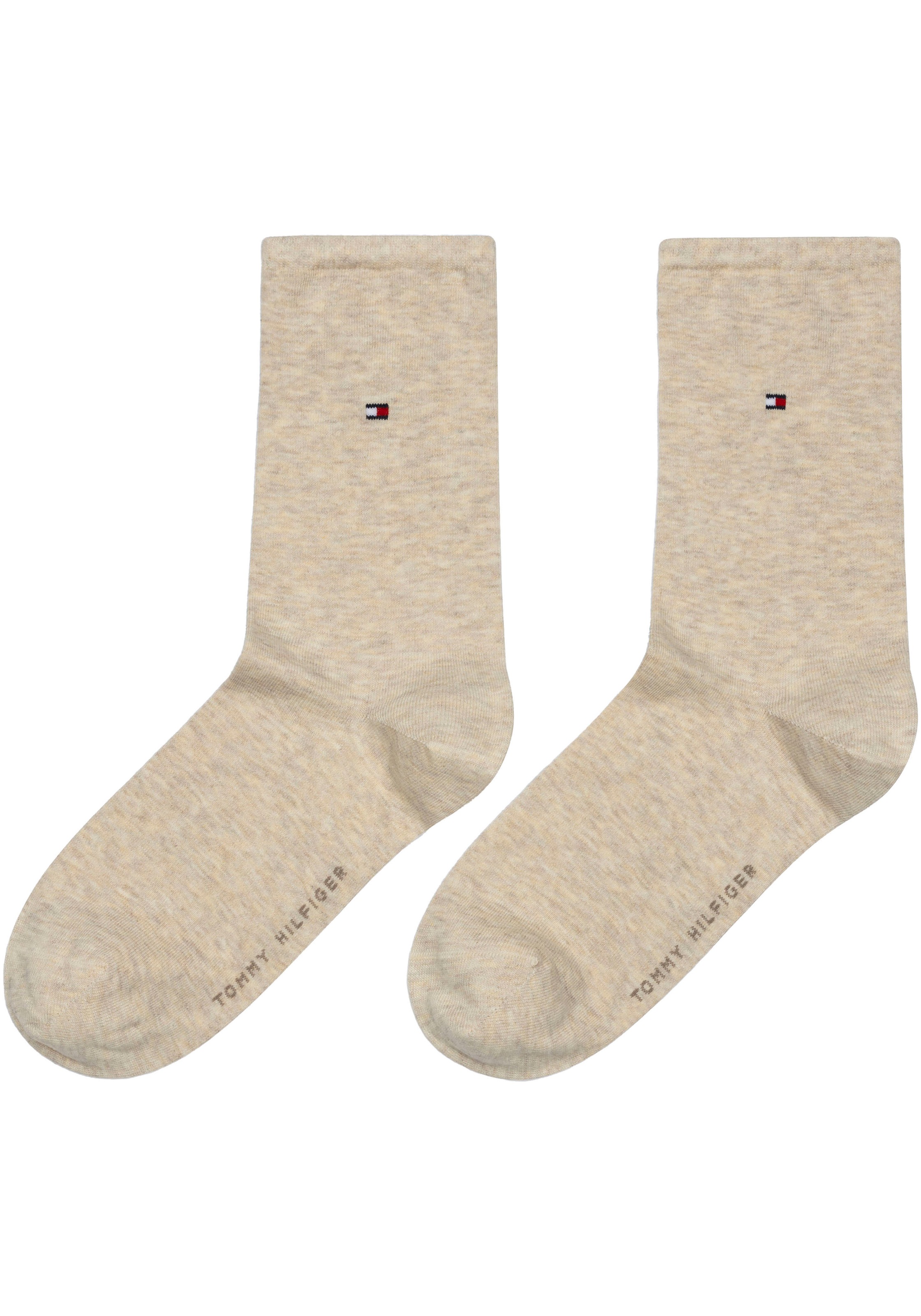 Tommy Hilfiger Socken "TH WOMEN SOCK CASUAL 2P" 2 Paar, 2 Paar tlg. mit fla günstig online kaufen