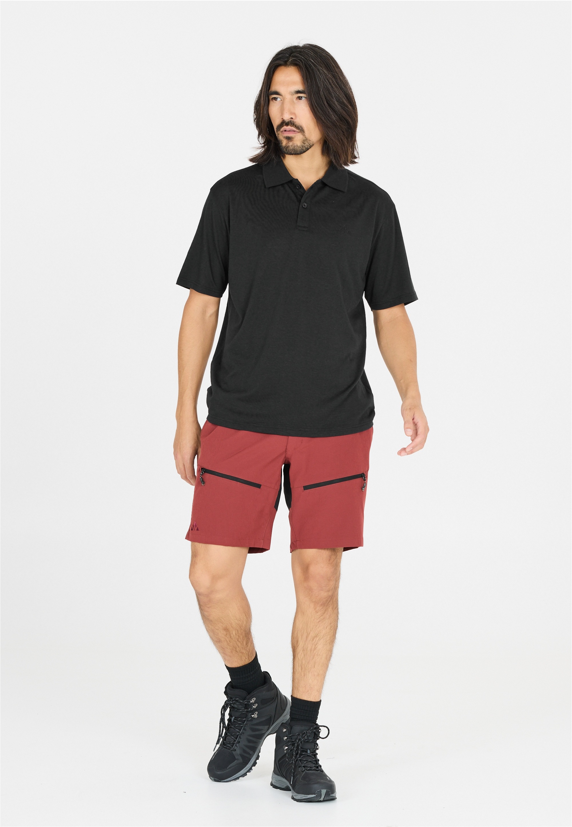 WHISTLER Langarm-Poloshirt »Vale«, Aus leichtgewichtigem Material