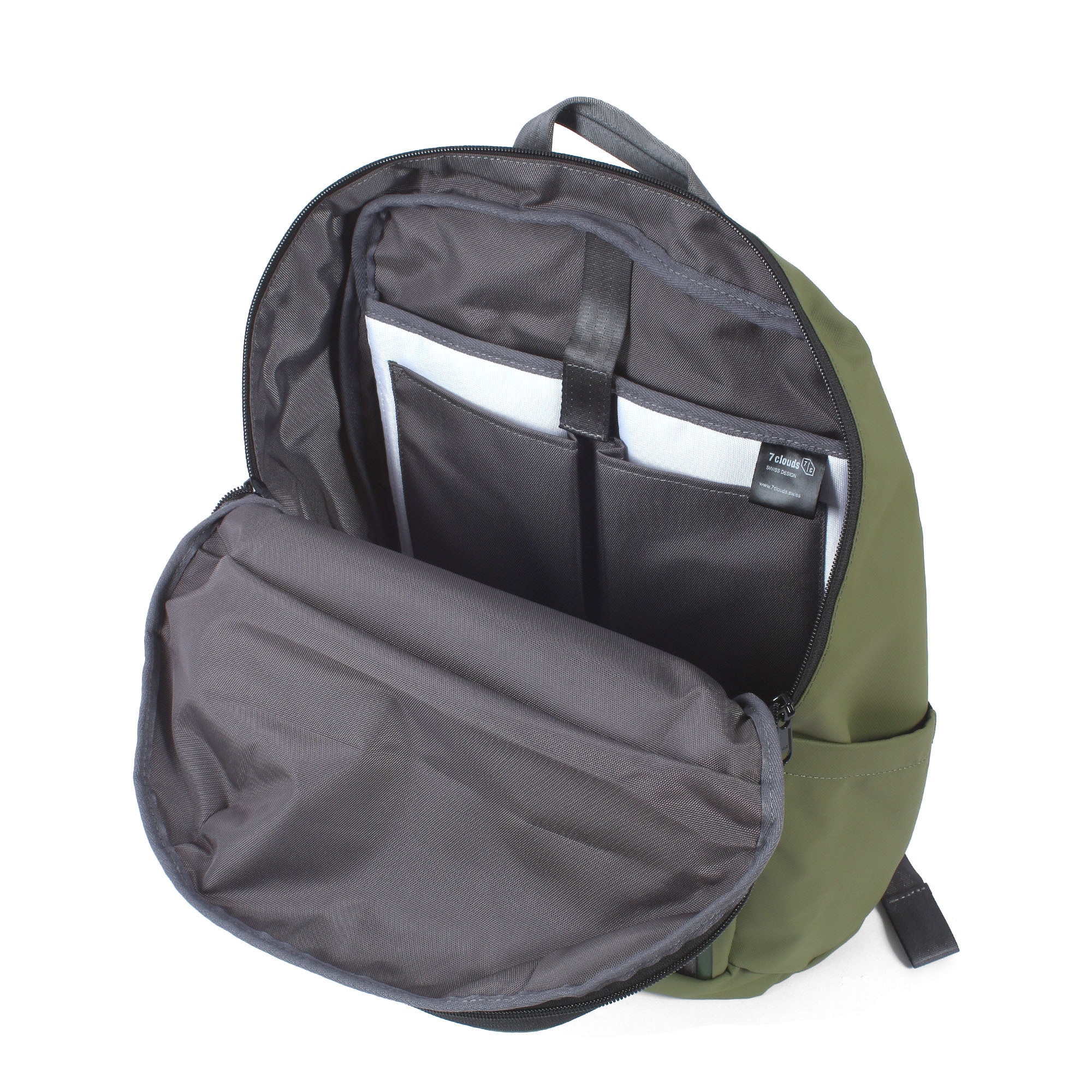 7clouds Laptoprucksack »Suno 7.1«, GRS (global recycling standard) zertifiziertes Material
