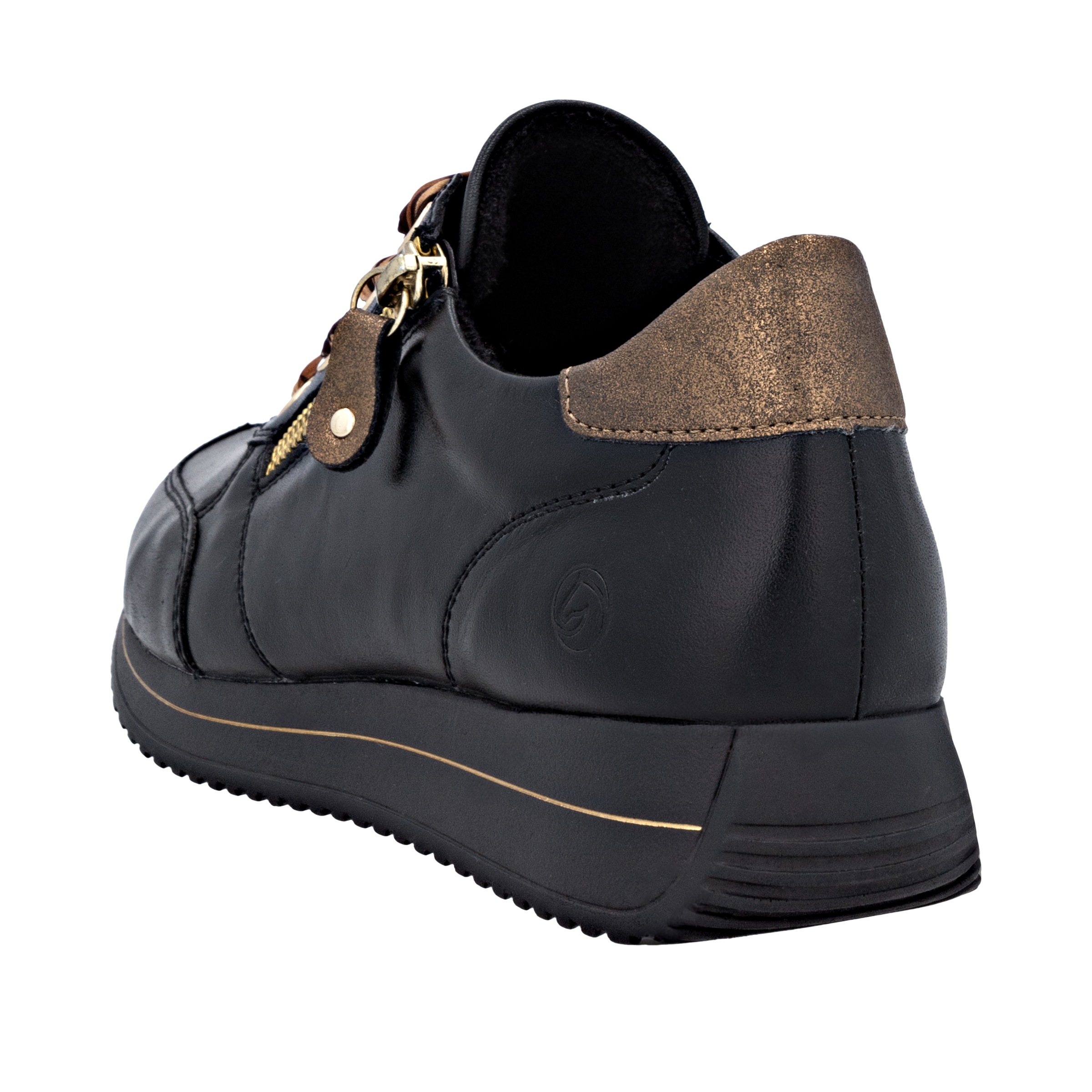 Remonte Keilsneaker, Schnürschuh, Halbschuh, Freizeitschuh mit seitlichem R günstig online kaufen