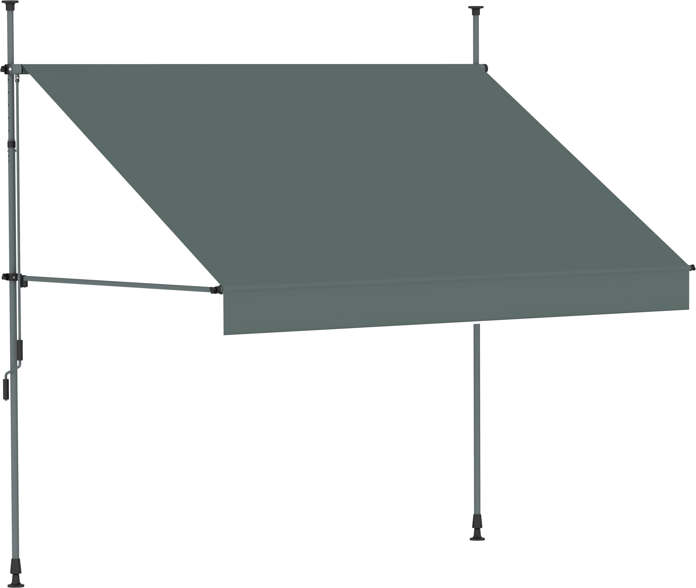 Thumbnail - KONIFERA Klemmmarkise "Dénia mit LED-Lichtstreifen" Breite/Ausfall: 350/150 cm