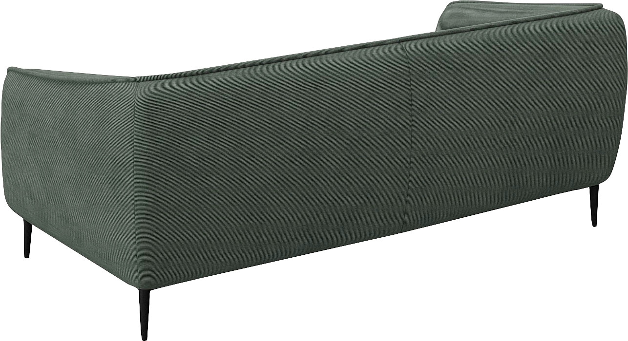 FLEXLUX 2,5-Sitzer »Belle Designsofa, Couch, bequem durch Kaltschaum im Sitz«, Skandinavisches Design, In hochwertiger Verarbeitung