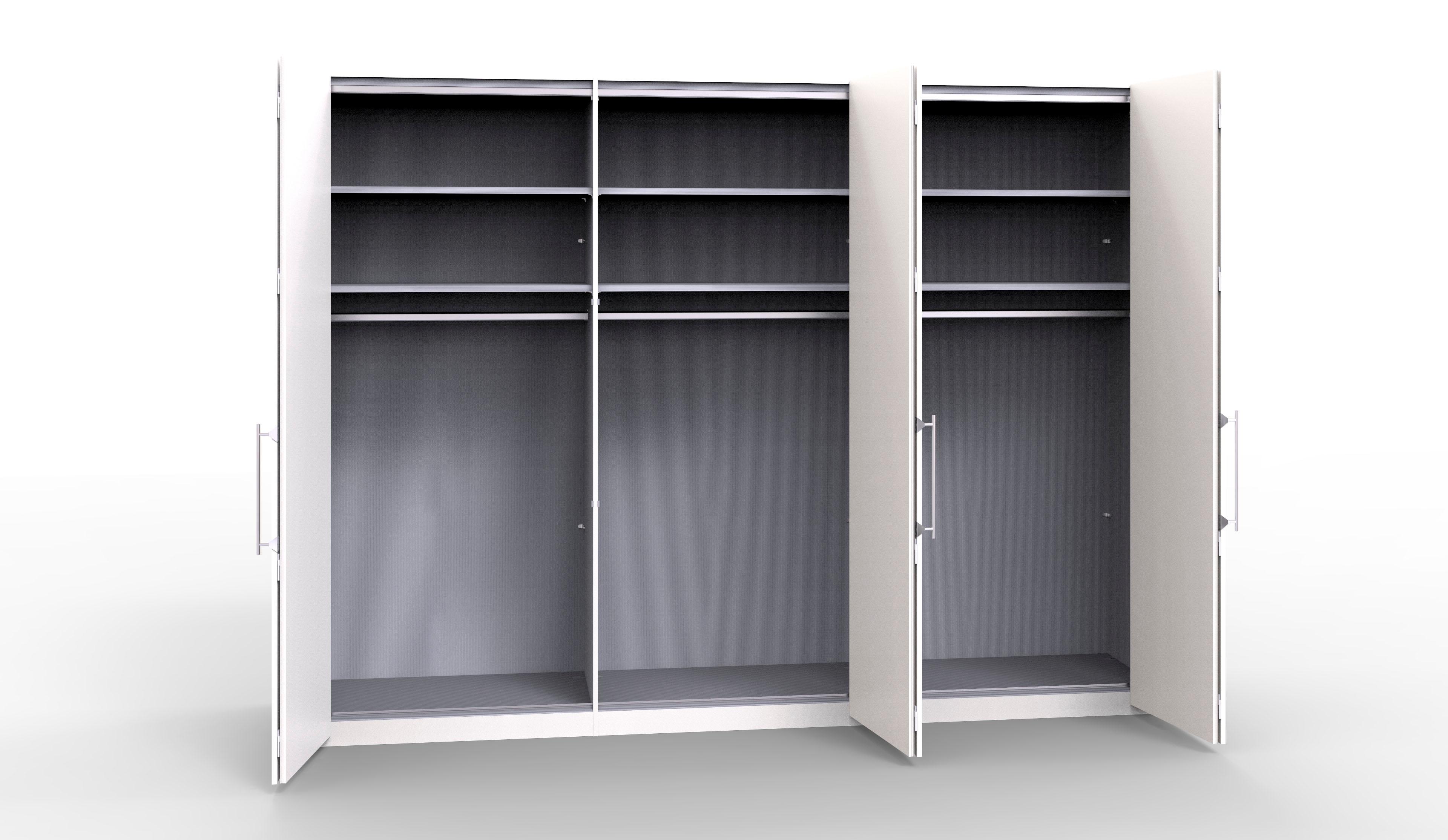 Thumbnail - WIEMANN Falttürenschrank "Loft" Glasfront