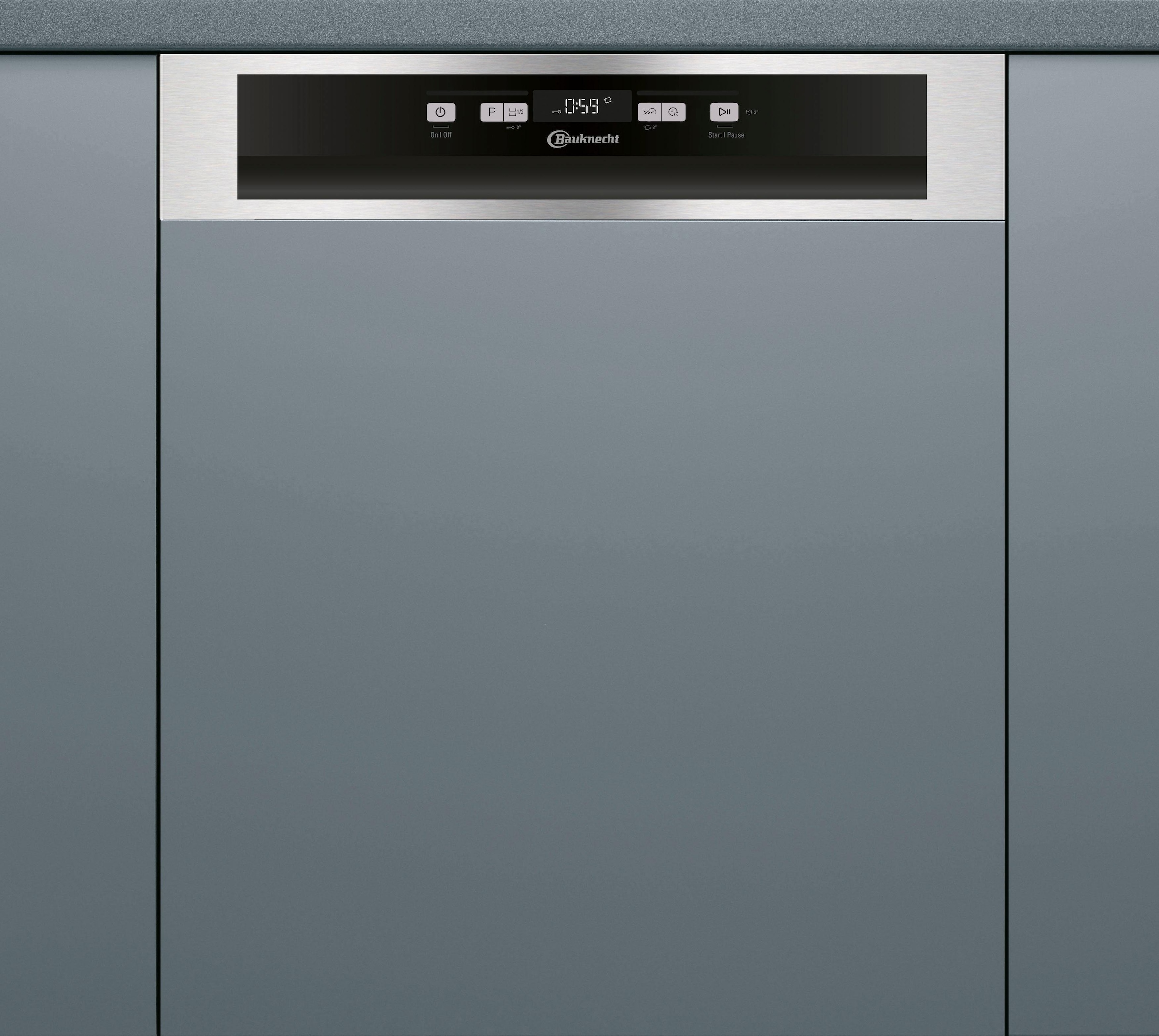 BAUKNECHT teilintegrierbarer Geschirrspüler »OBB ECOSTAR 8460 (2)«, 14 Maßgedecke