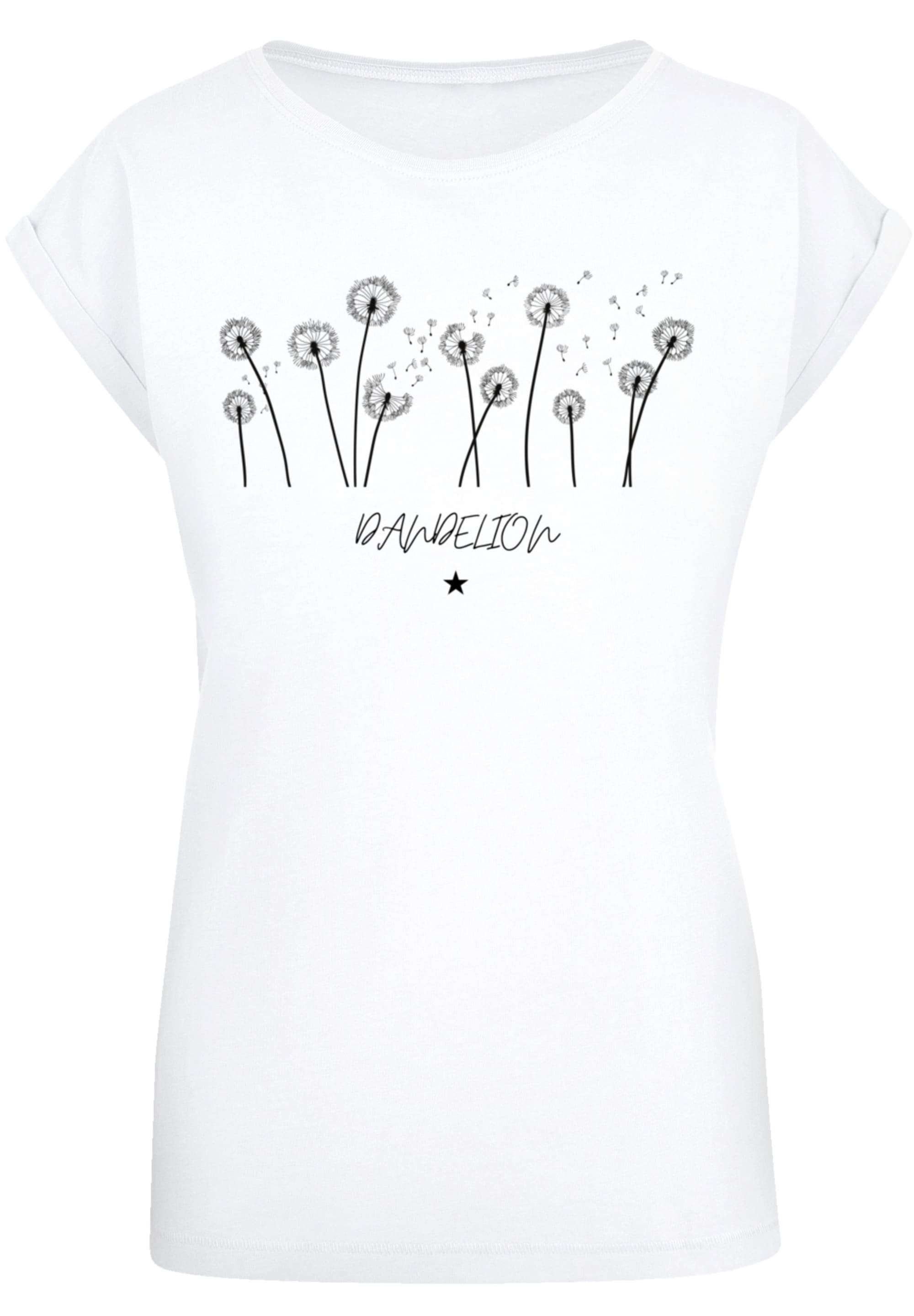 F4NT4STIC T-Shirt »Dandelion Blume«, Print