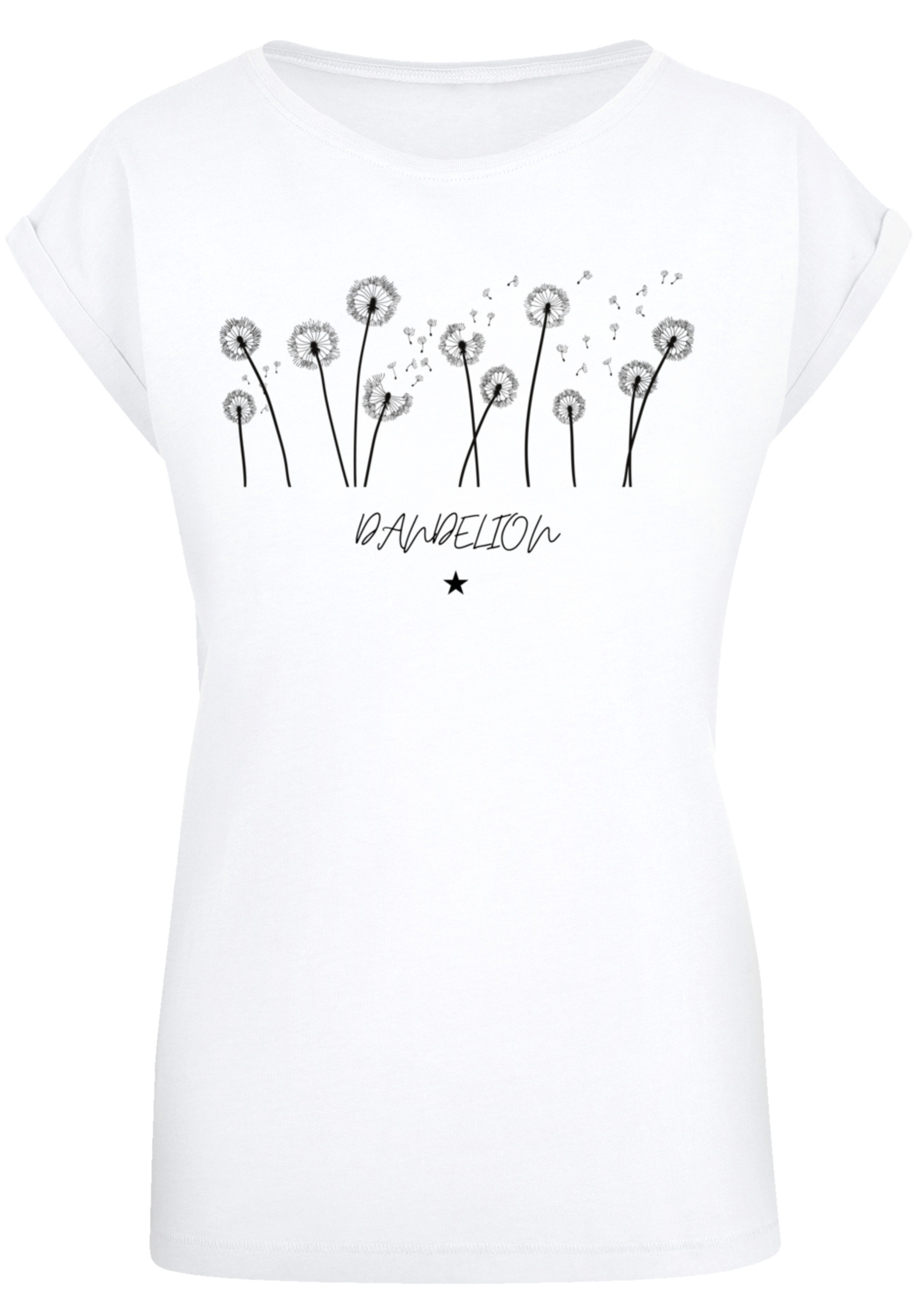 F4NT4STIC T-Shirt »Dandelion Blume«, Print