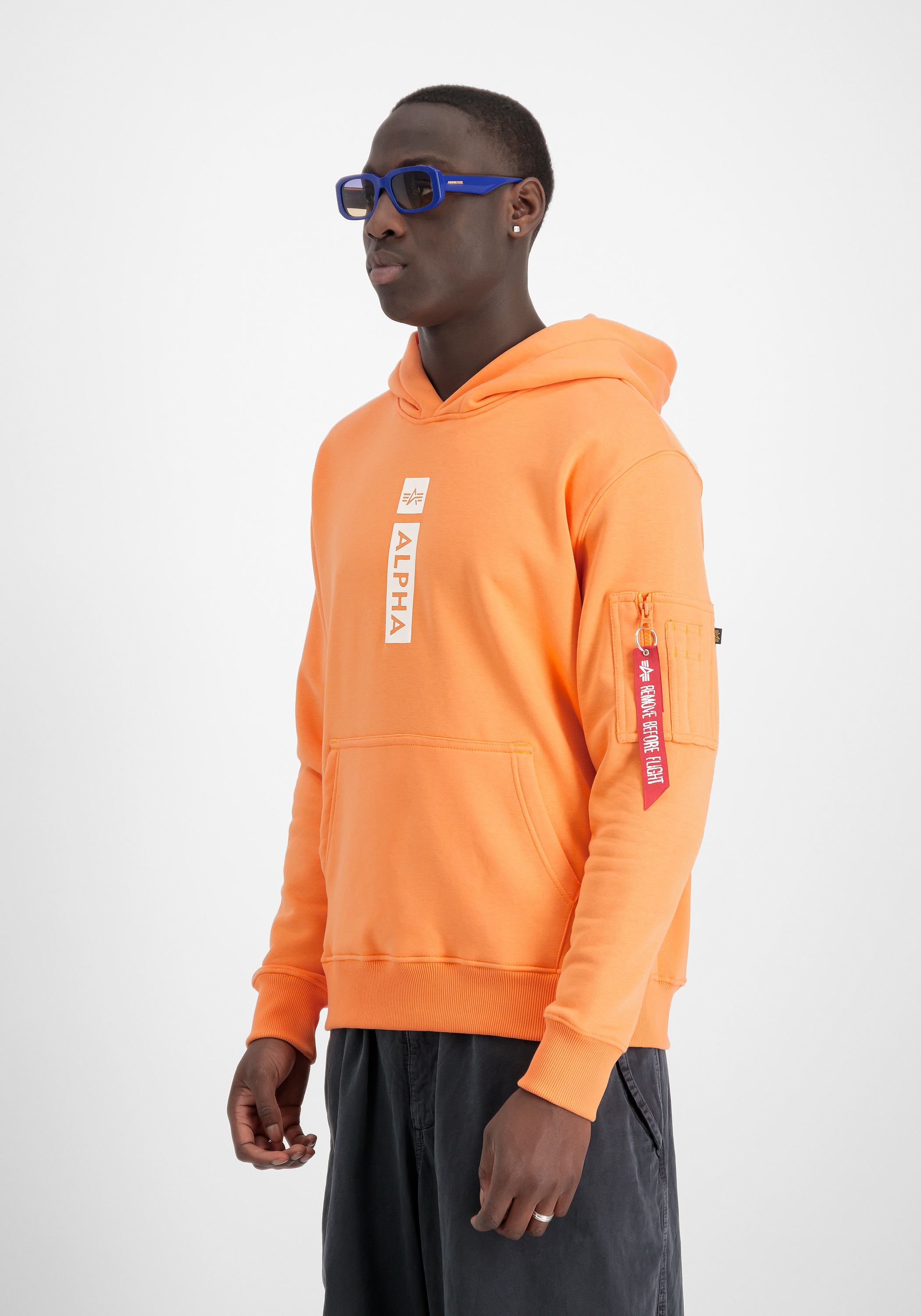 Alpha Industries "Alpha Puff Print Hoodie"