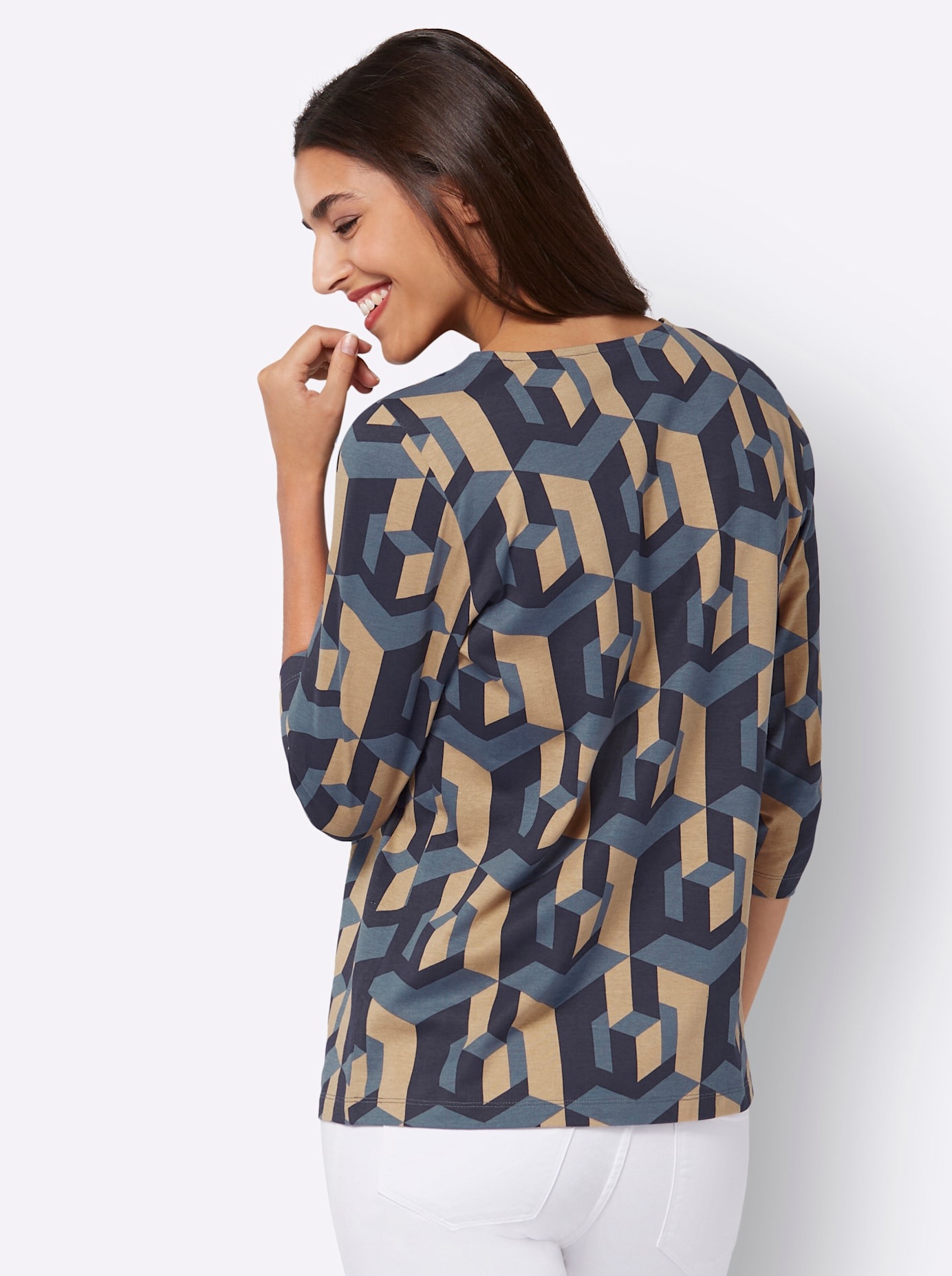 Classic Basics Rundhalsshirt »3/4-Arm-Shirt«, (1 tlg.)