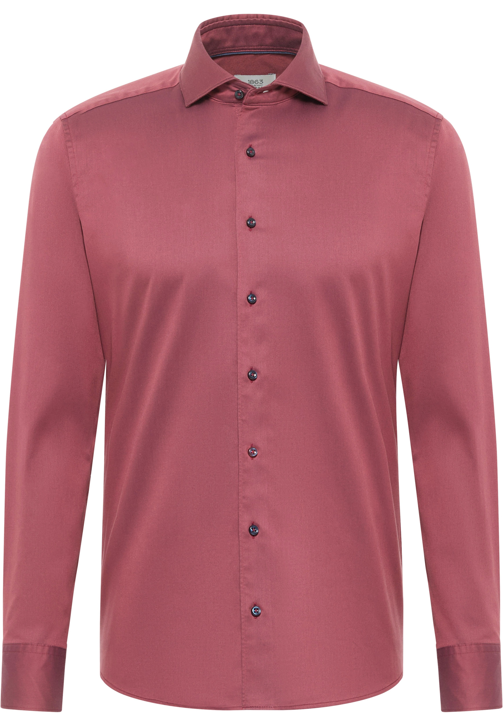 Eterna Langarmhemd »SLIM FIT« EASY IRON (bügelleicht)