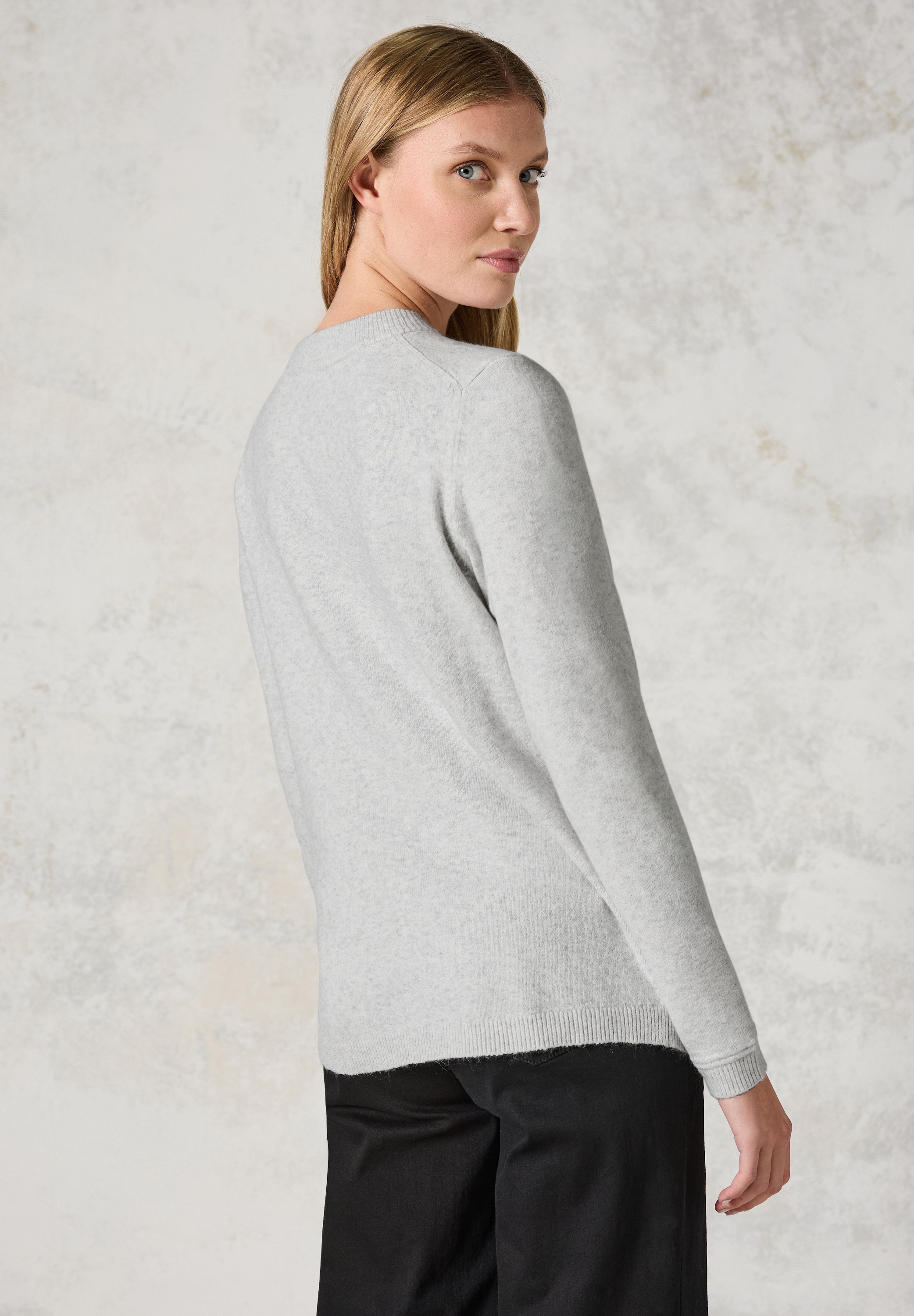 Cecil Strickpullover, aus softem Materialmix