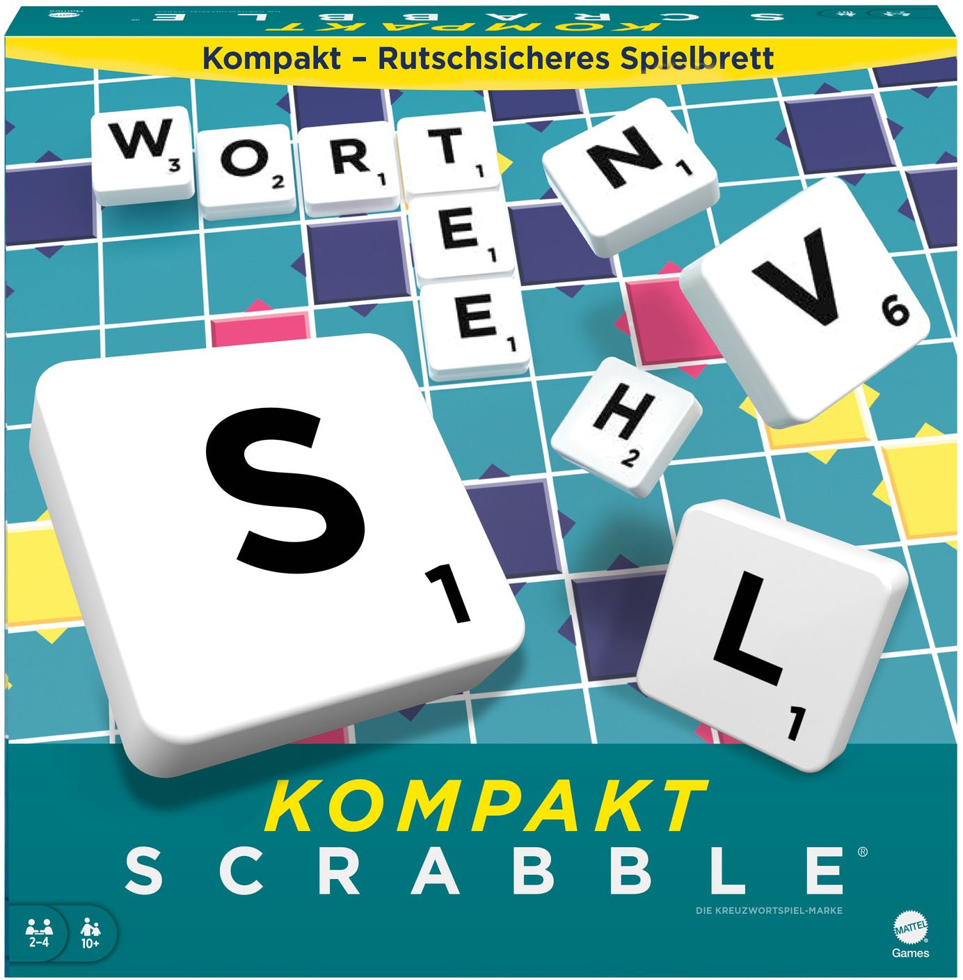 Mattel games Spiel »Scrabble Kompakt«