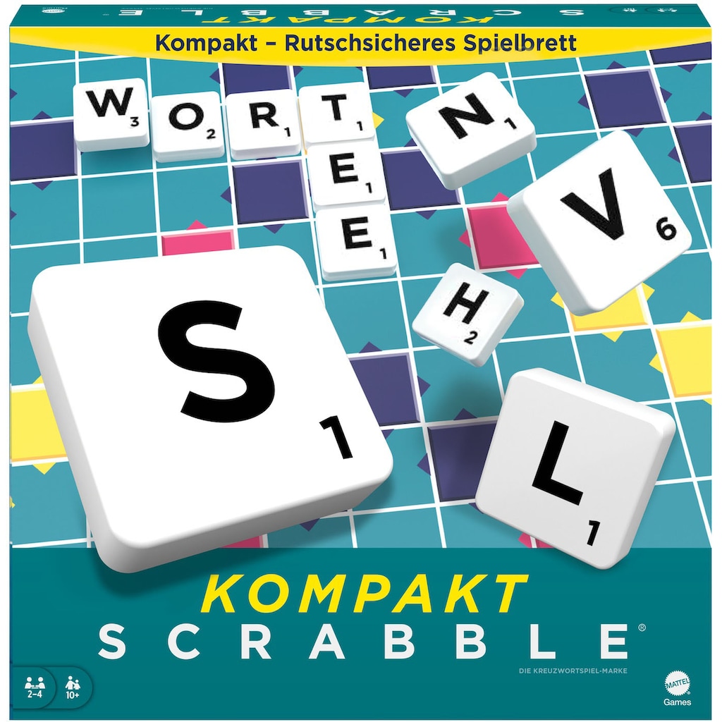 Mattel games Spiel »Scrabble Kompakt«