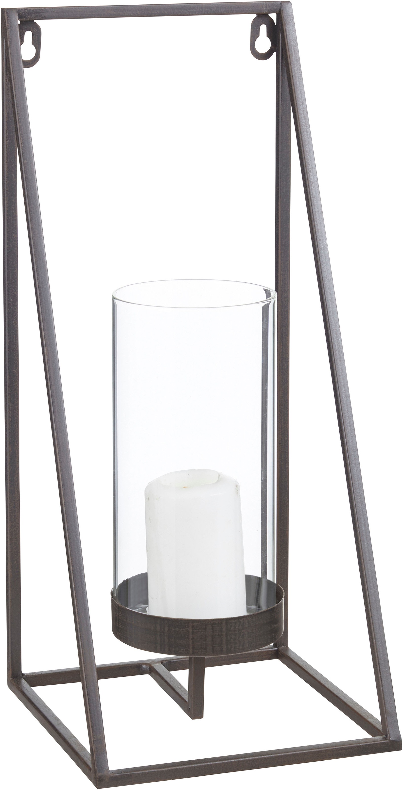 GOODproduct Wandkerzenhalter "Industrial Candleholder" Industrial, modern, Metall, schwarz