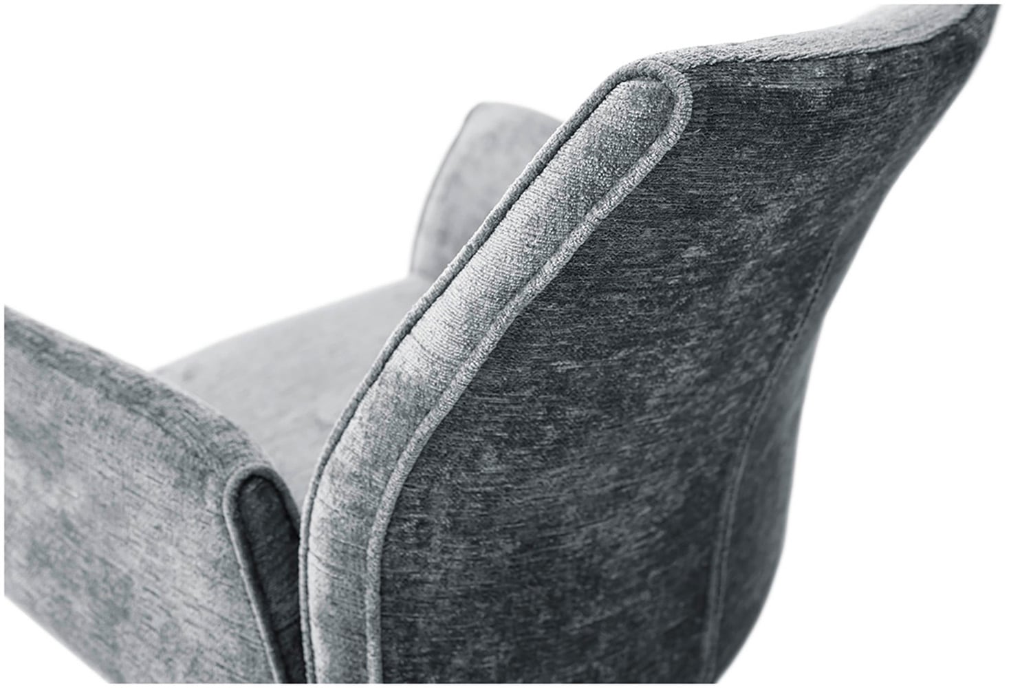 MCA furniture Esszimmerstuhl, Chenilleoptik, (2er-Set), drehbar 360°, Belastbarkeit 120 kg, Sitzhöhe ca. 50 cm