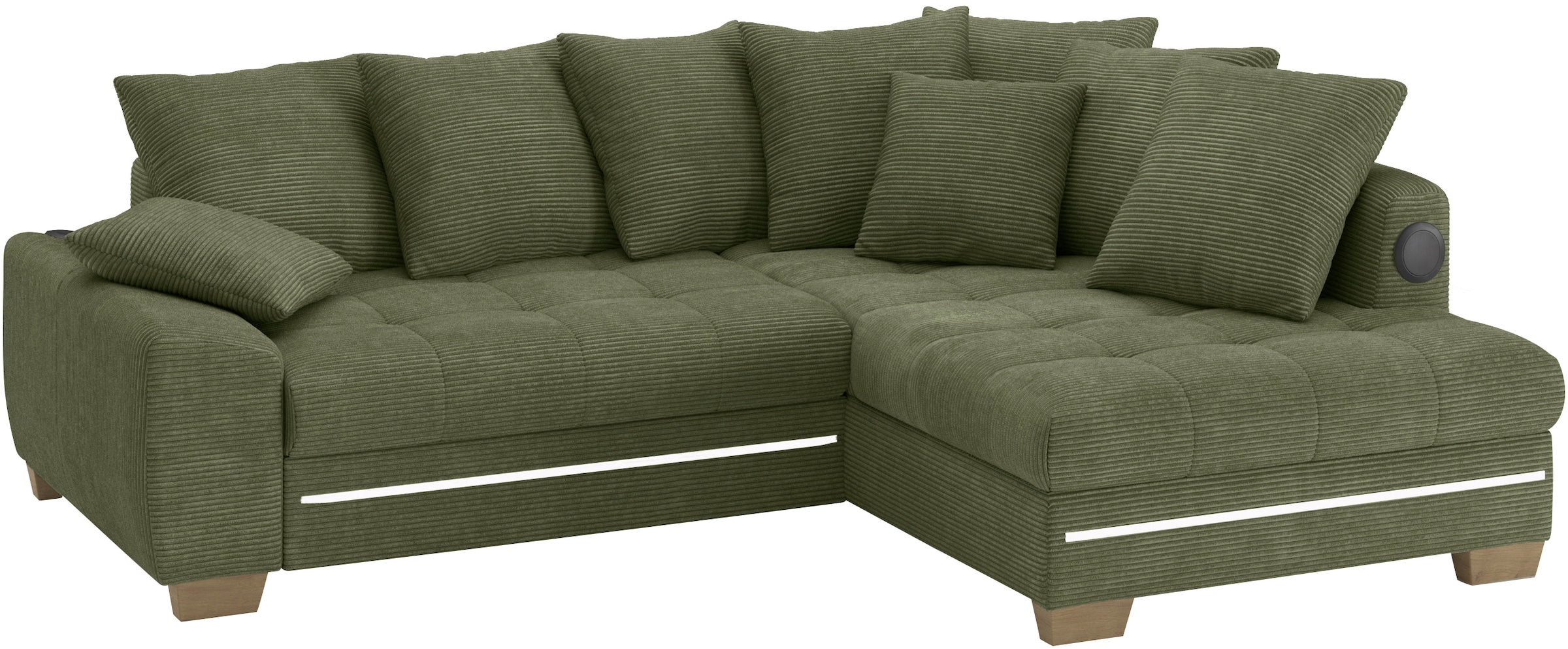 Mr. Couch Ecksofa "Nikita II, L-Form", RGB-LED, Bluetooth-Soundsystem, wahl günstig online kaufen