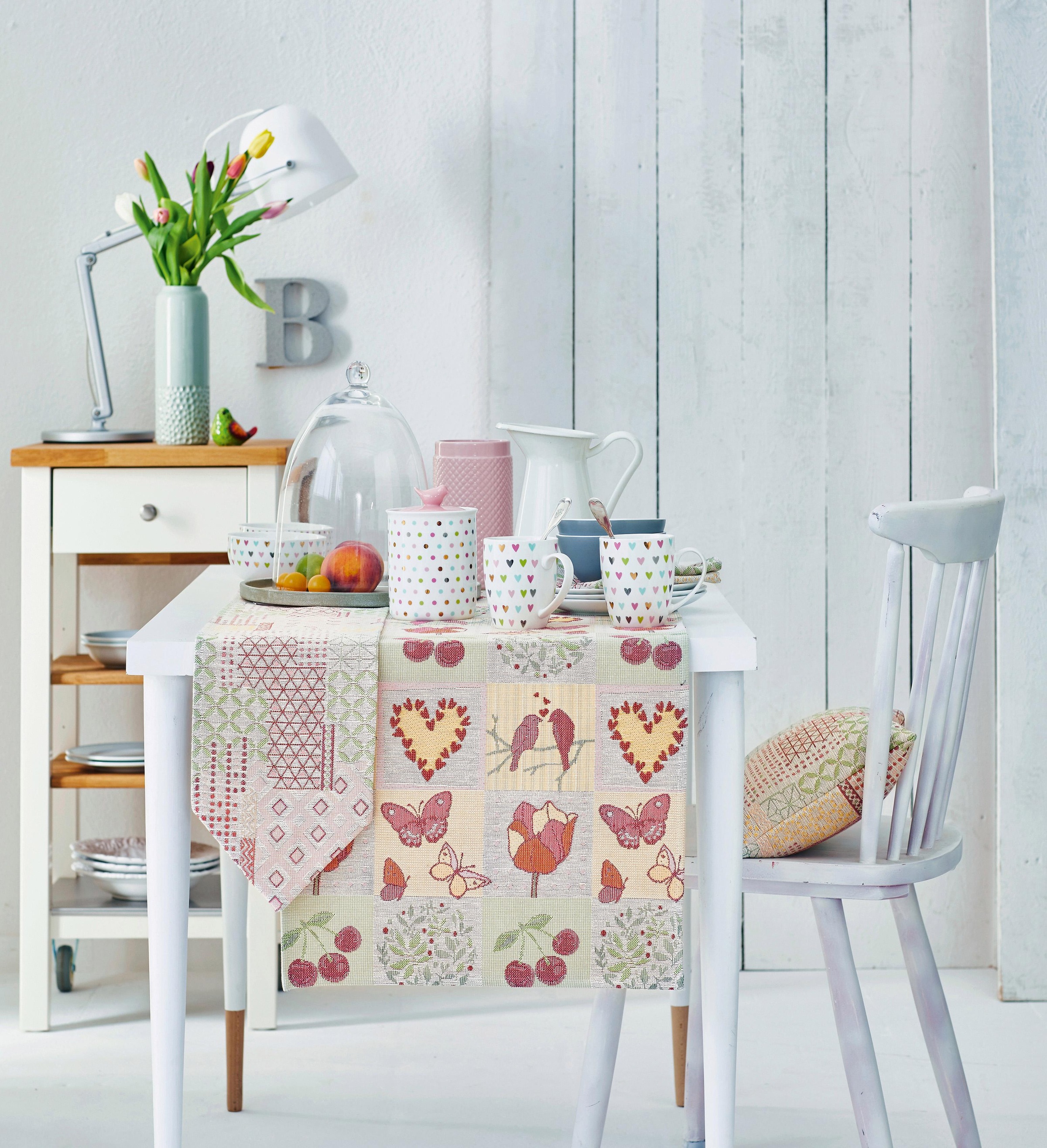 APELT Tischläufer "5315 HAPPY EASTER, Gobelin, Osterdeko, Ostern" günstig online kaufen