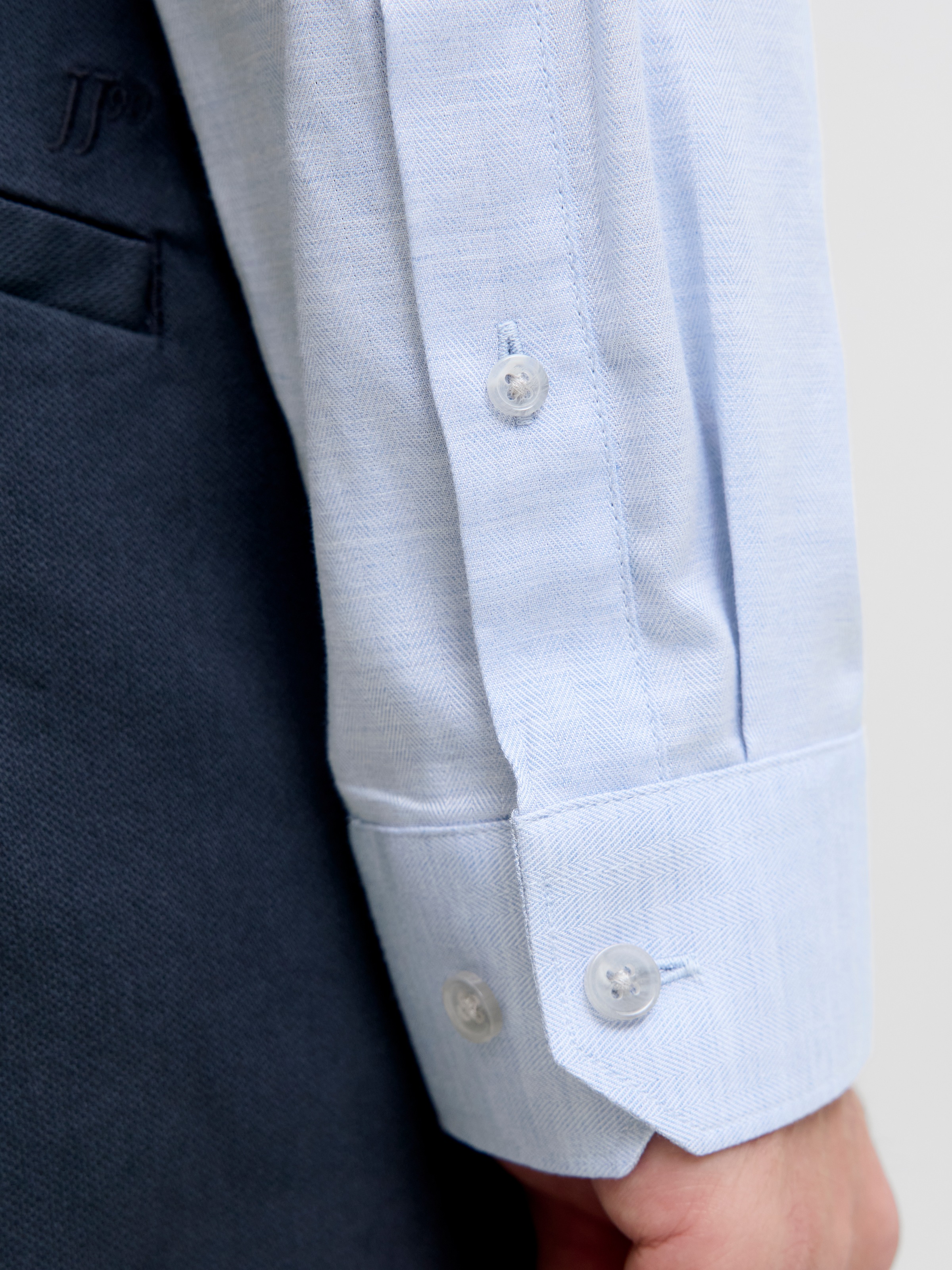 Thumbnail - Jack & Jones Langarmhemd "JPRBLAPARKER MELANGE L/S SHIRT BF"