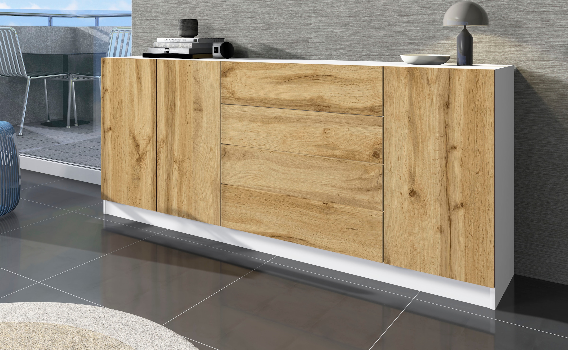 borchardt Möbel Sideboard »Vaasa« Breite 190 cm