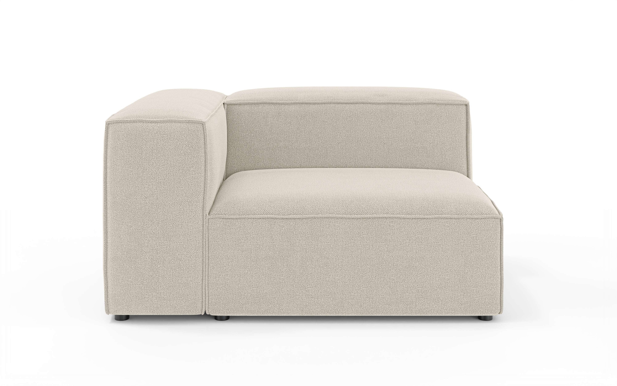 INOSIGN Sofa-Eckelement »HAILY Sessel mit Armlehne links/rechts, Maße B/T/H: 130/100/72 cm«, als Modul oder separat verwendbar, für individuelle Zusammenstellung