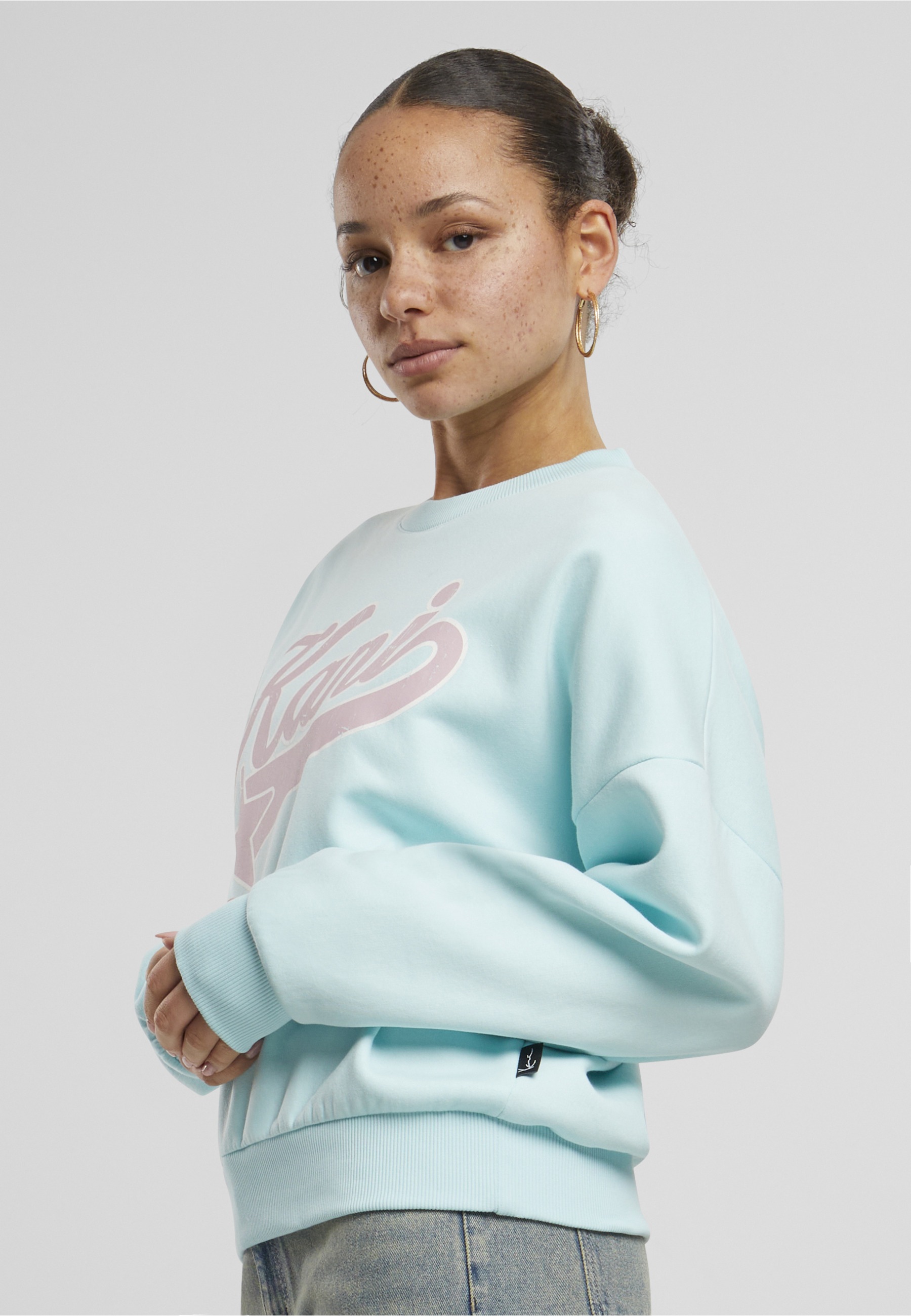 Karl Kani Sweater »Karl Kani Karl Kani Woven Signature Star Logo Crew«
