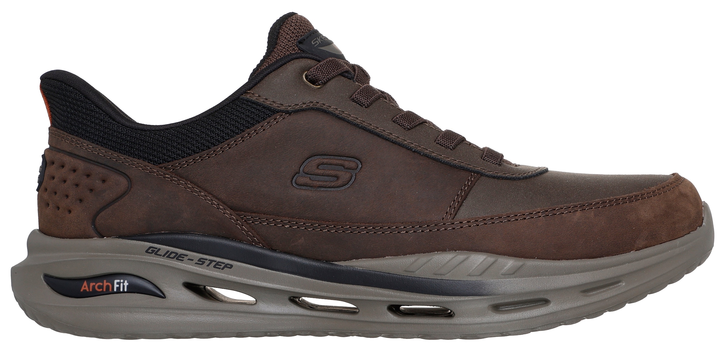 Skechers Slip-On Sneaker »ARCH FIT ORVAN«, Schnürschuh, Trainingsschuh mit Glide Step