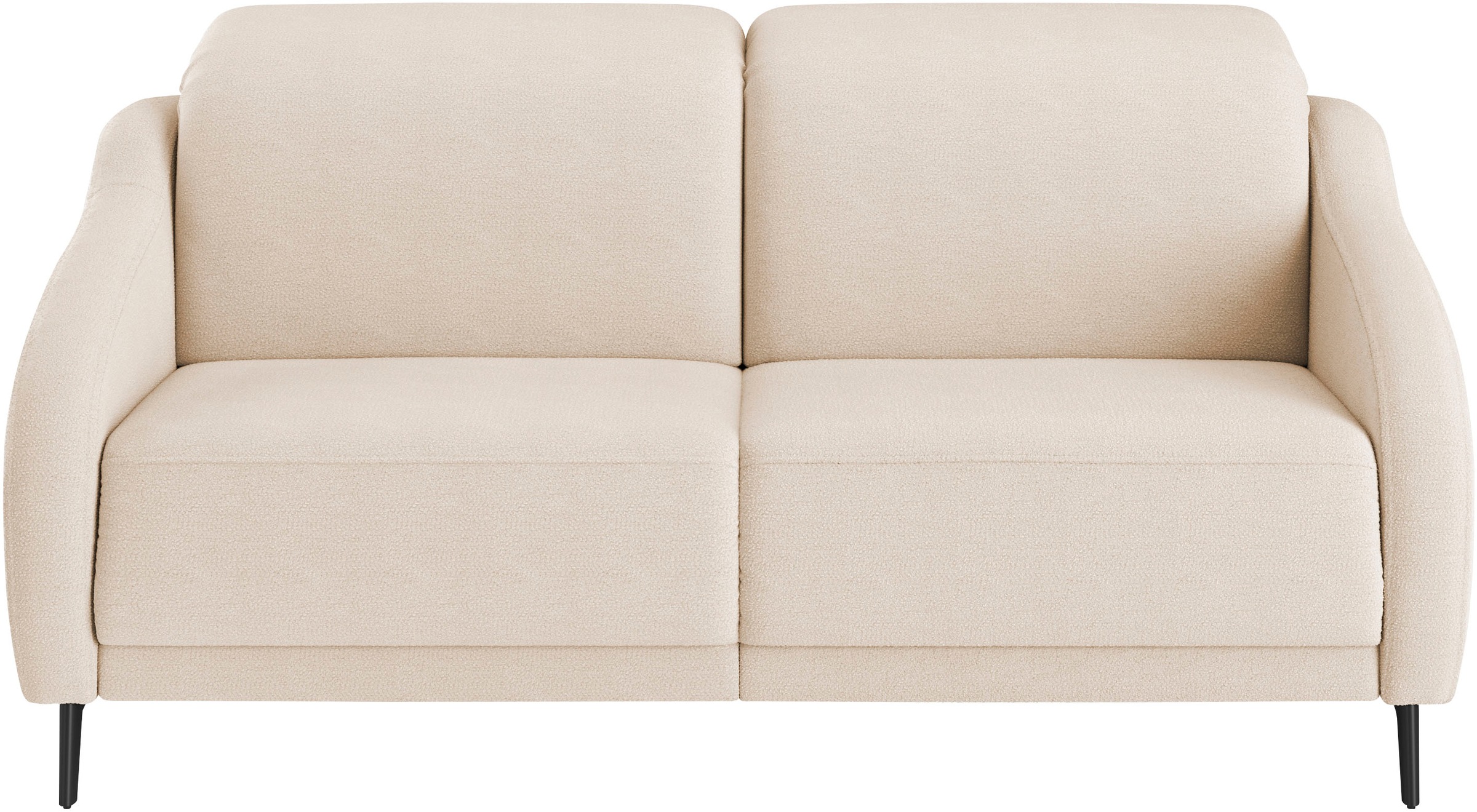 2,5-Sitzer SIT & MORE, B:172cm H:93cm T:104cm, beige, 100% Polyester, Sofas, "Blues", wahlweise mit Klapptisch und USB