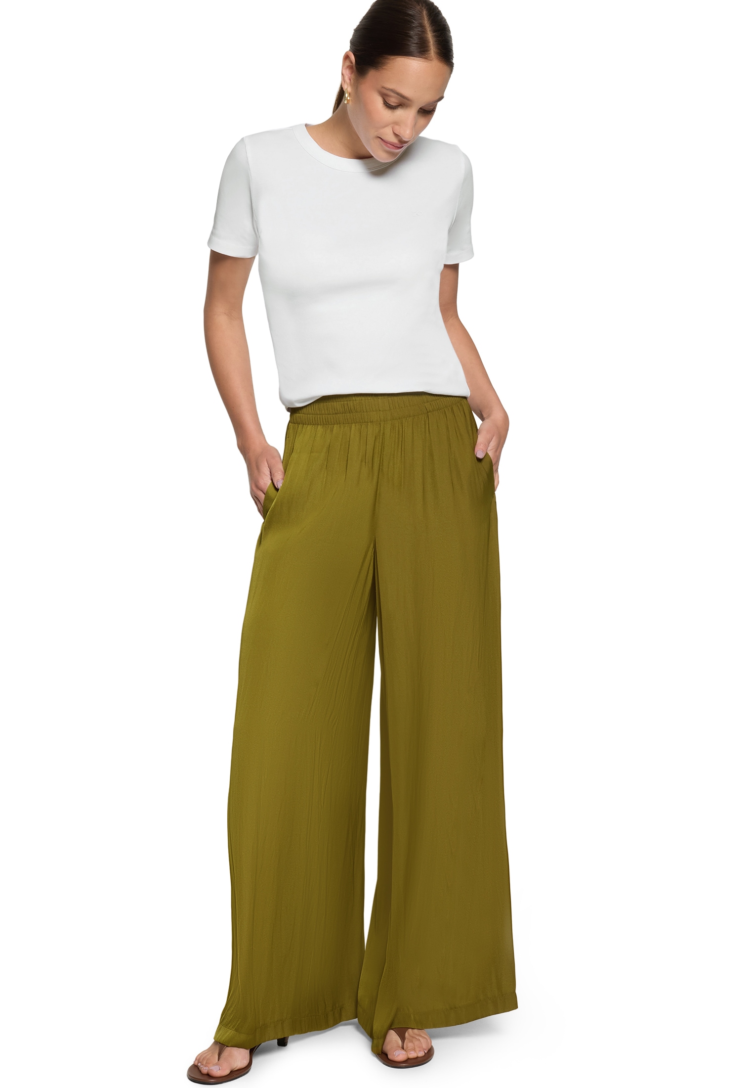 Zero Kurzarmshirt »Damen Shirt kurzarm« 1 Material