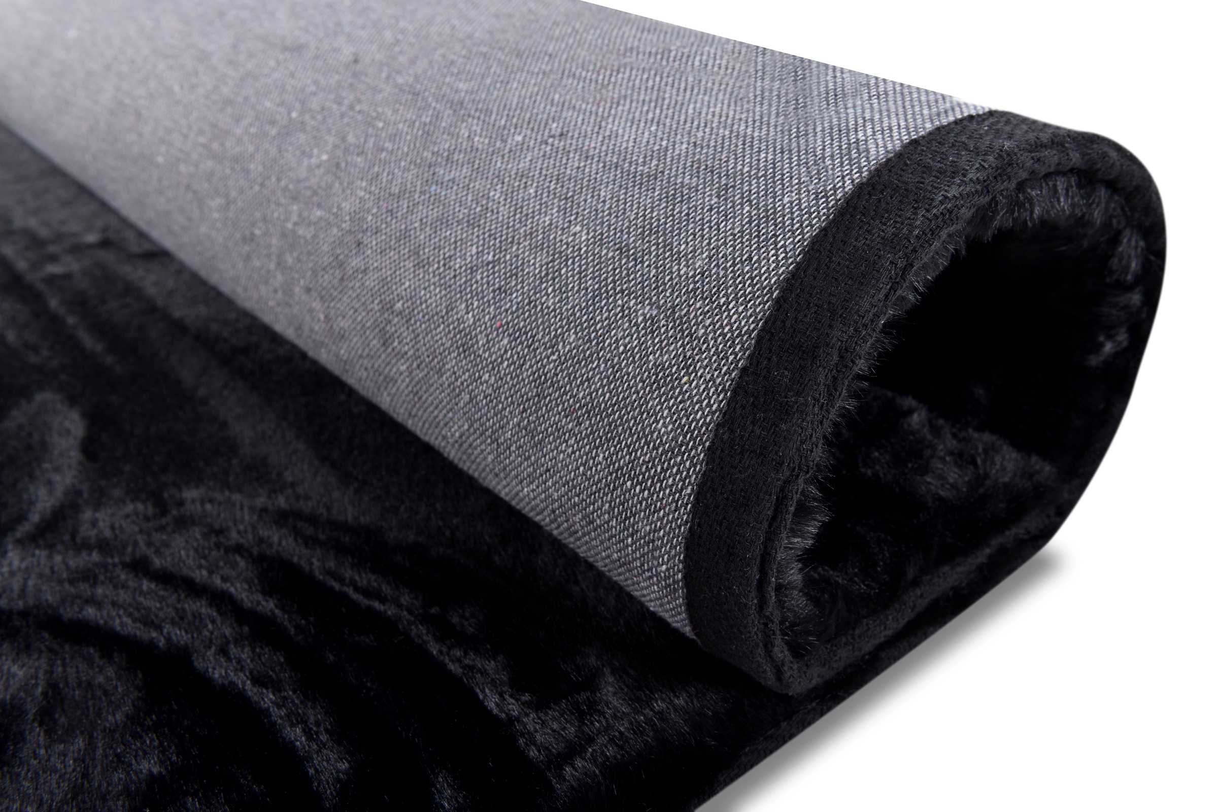 my home Fellteppich »Guidel«, rechteckig, 30 mm Höhe, Kunstfell, Kuschelteppich, Uni Farben, super weich, Wohnzimmer