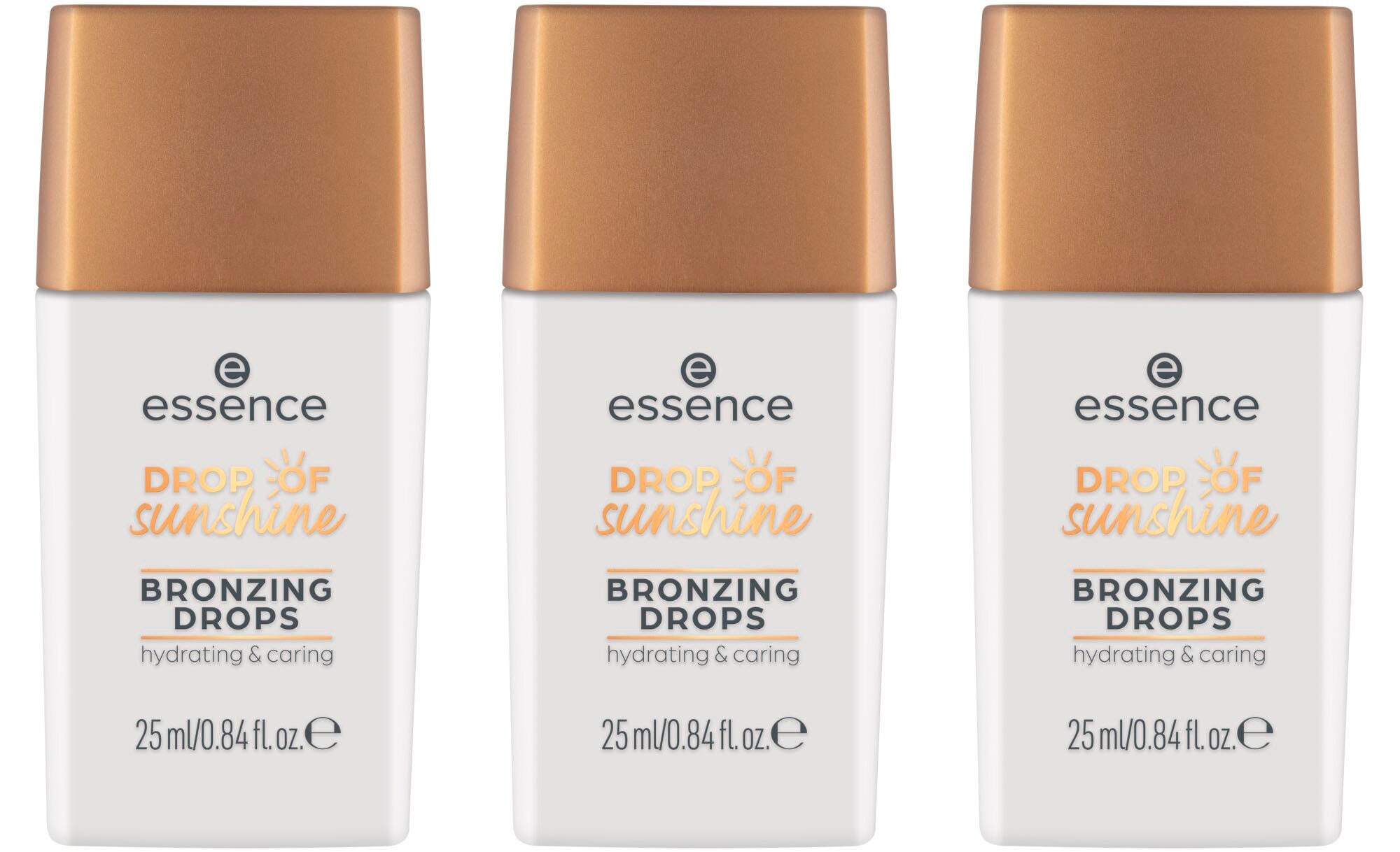 Bronzer-Puder »DROP OF sunshine BRONZING DROPS«, (Set, 3 tlg.)