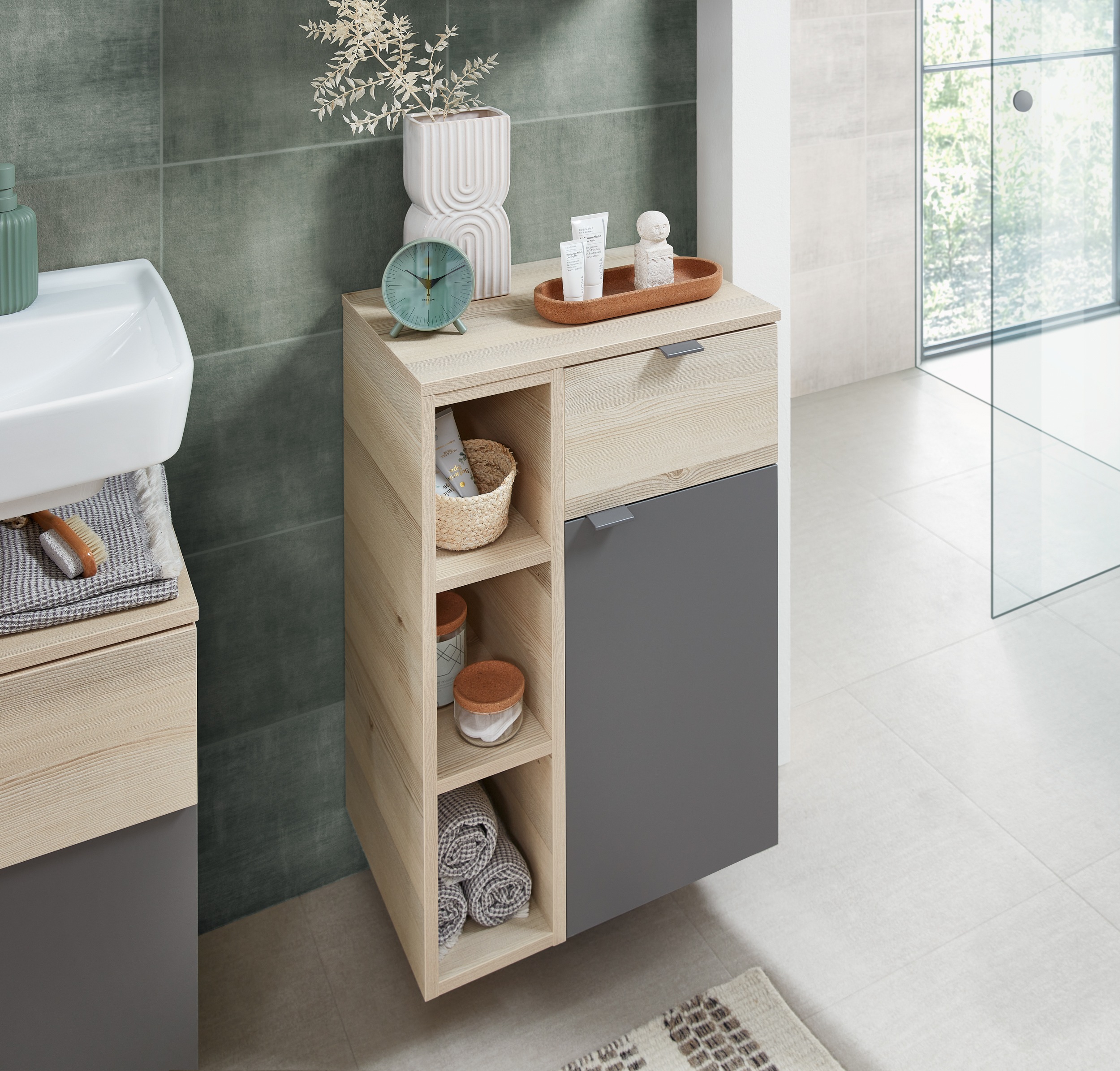 Thumbnail - Saphir Badmöbel-Set "Quickset 394" Komplett-Set, 4 Stk. tlg.