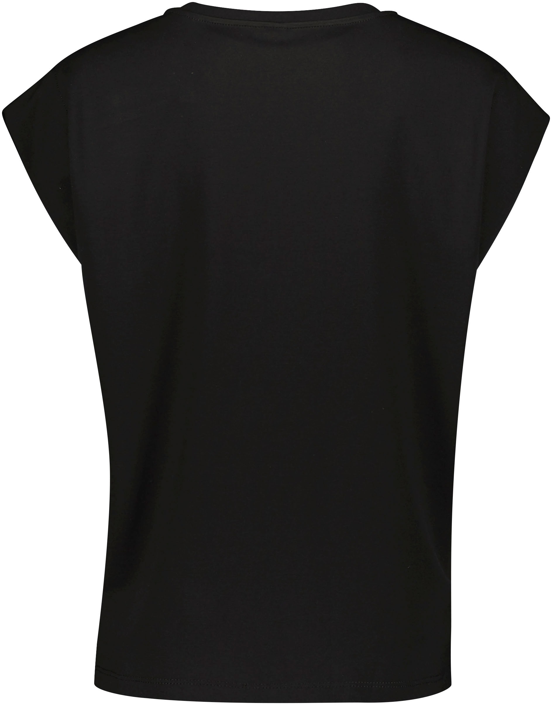 IMPERIAL T-Shirt »Ärmelloses "Punto Milano" Shirt mit eingeschlagen Armlochdetail«