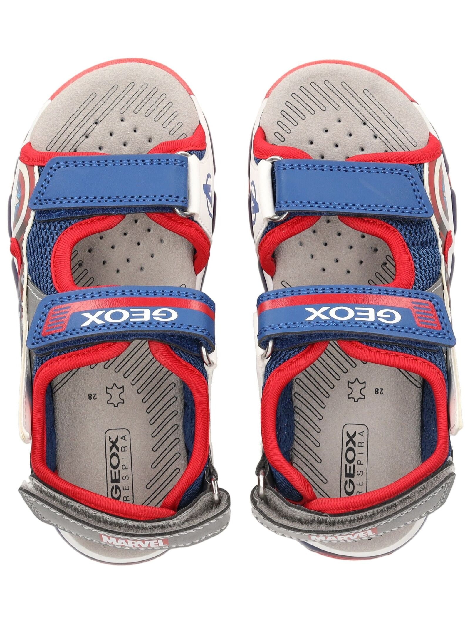 Geox Sandale »Geox Sandalen Lederimitat/Mesh«