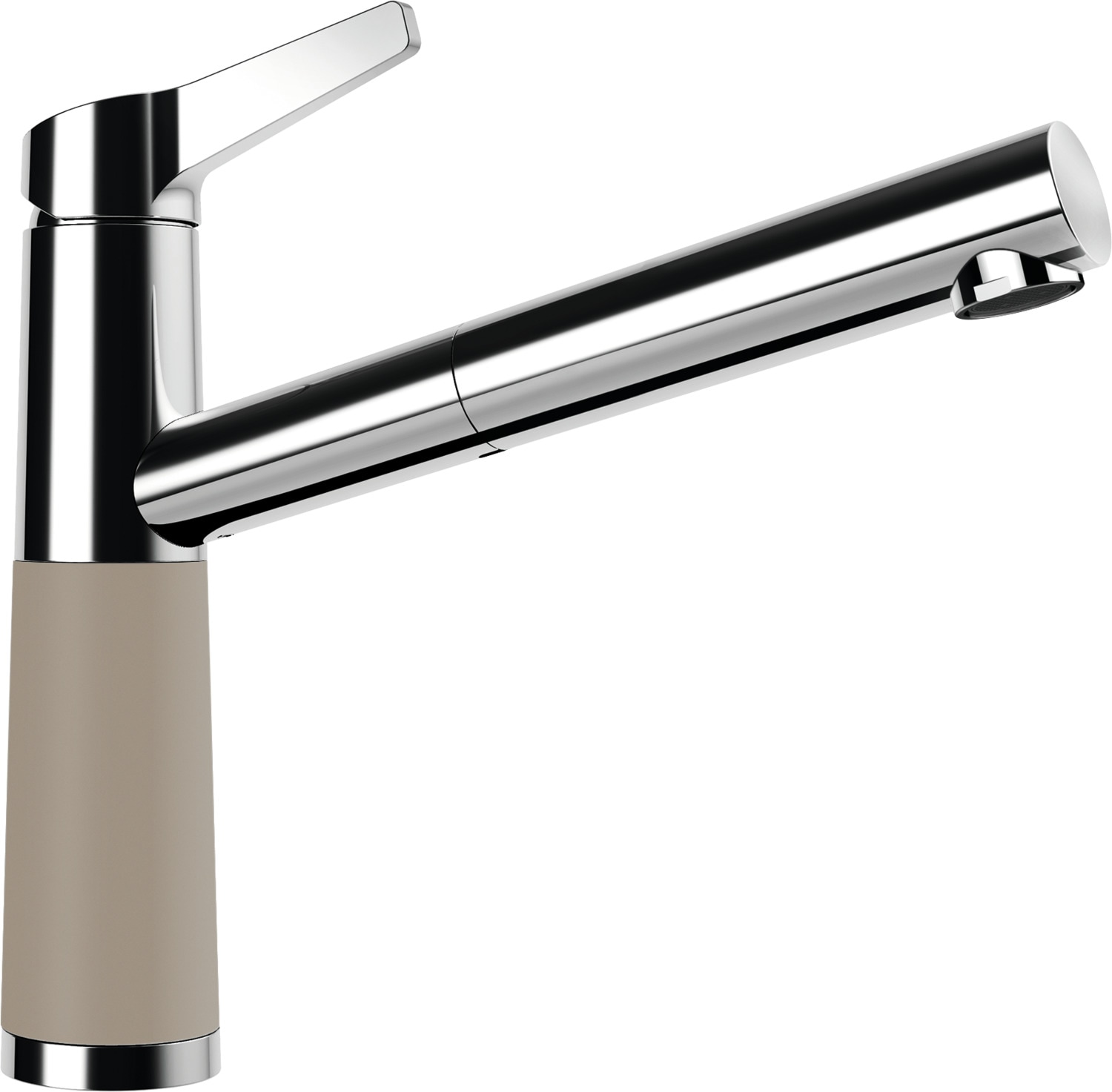 Schock Küchenarmatur "SC510" Niederdruck, ausziehbar, Rückflussverhinderer, Schwenkbereich 120