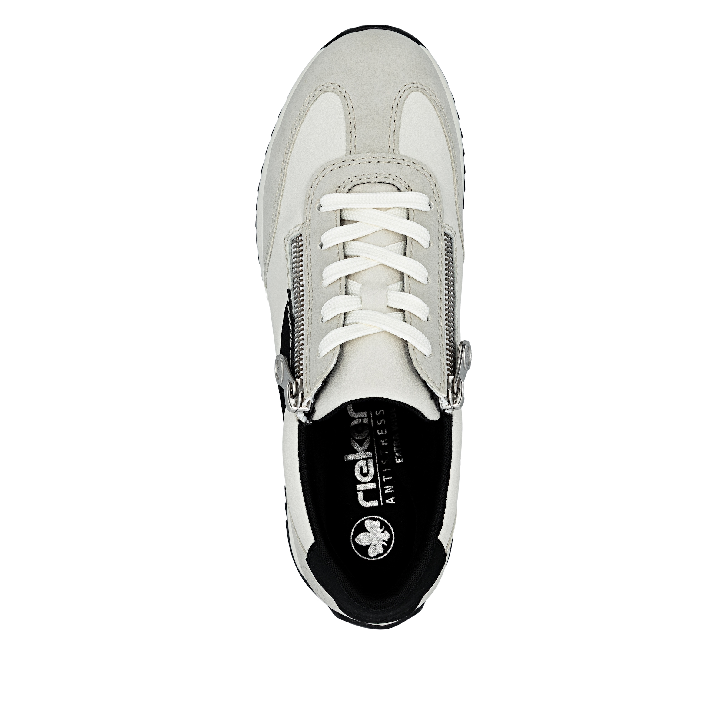 Rieker Sneaker  Schnürschuh, Halbschuh, Freizeitsneaker mit Kontrastdetails