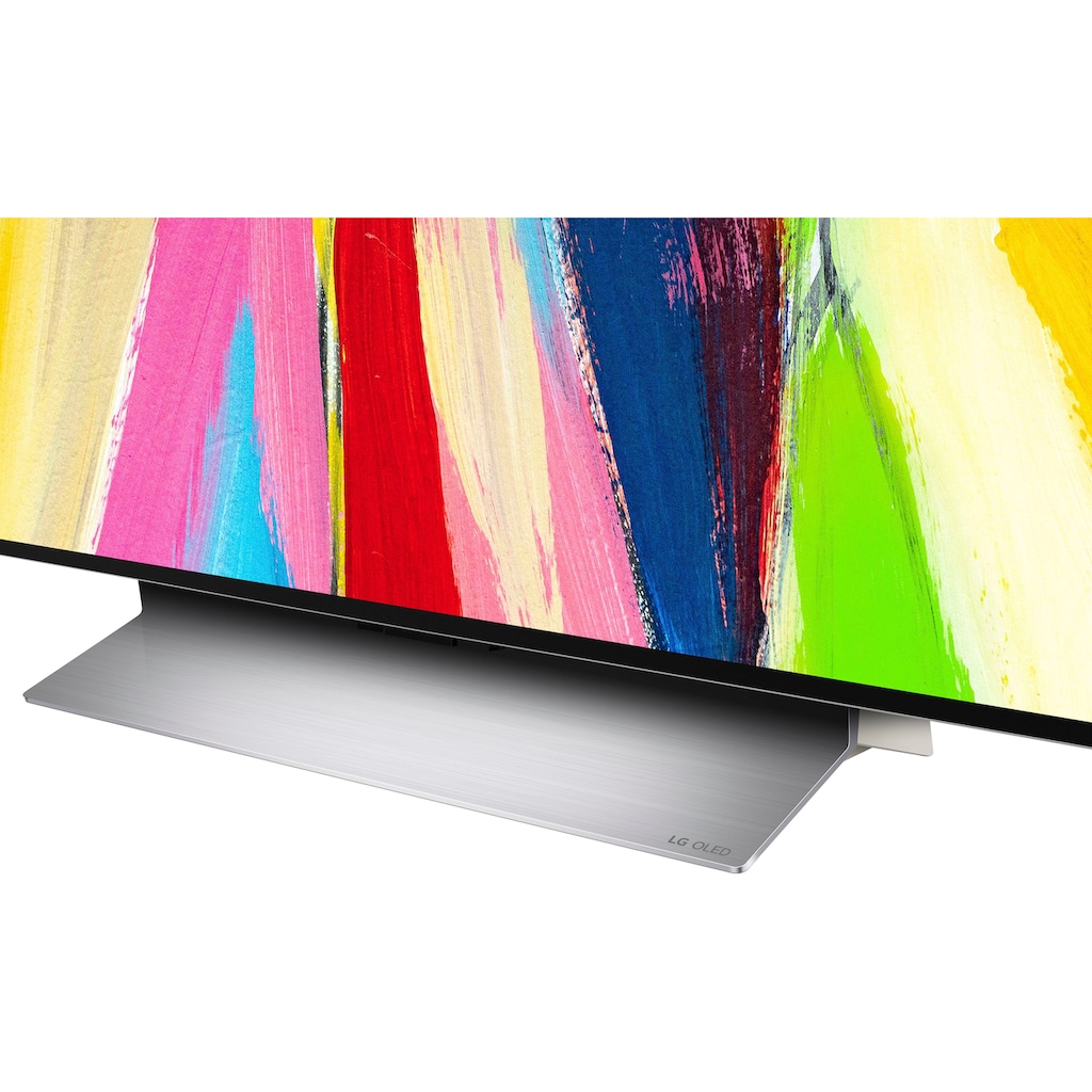 LG OLED-Fernseher »OLED65C22LB«, 164 cm/65 Zoll, 4K Ultra HD, Smart-TV, OLED evo, bis zu 120Hz, α9 Gen5 4K AI-Prozessor, Twin Triple Tuner