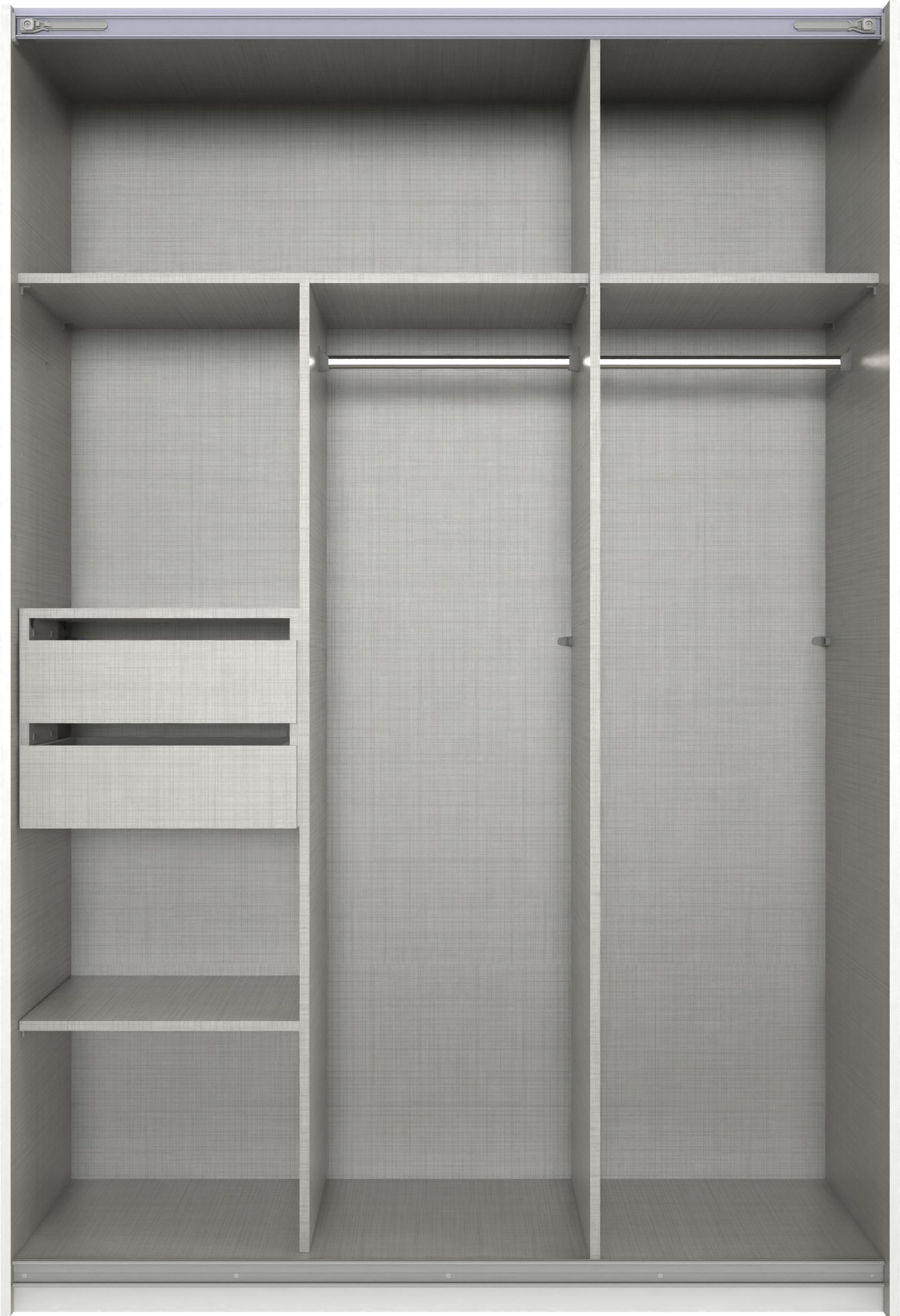 Thumbnail - Wimex Kleiderschrank "Mugano, B/T/H 135 oder 180/65/198cm, Made in Germany" wähle Deine Ausstattung: Basic oder Premium,...