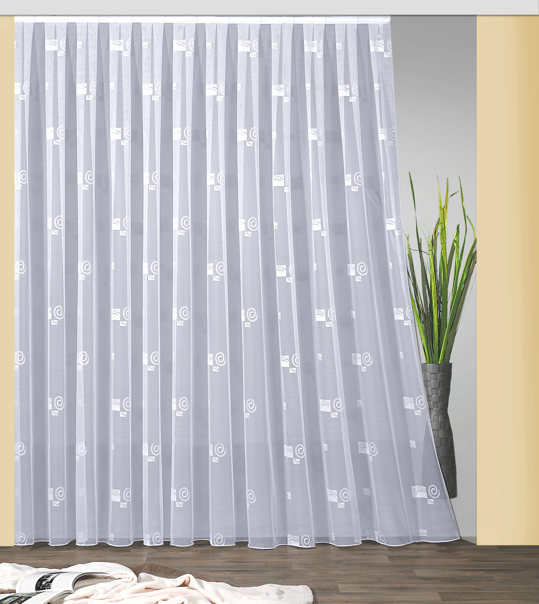 Weckbrodt "Jacquardstore BL-MW" Kräuselband 1 Stk. tlg. feste Falten, Jacqu günstig online kaufen