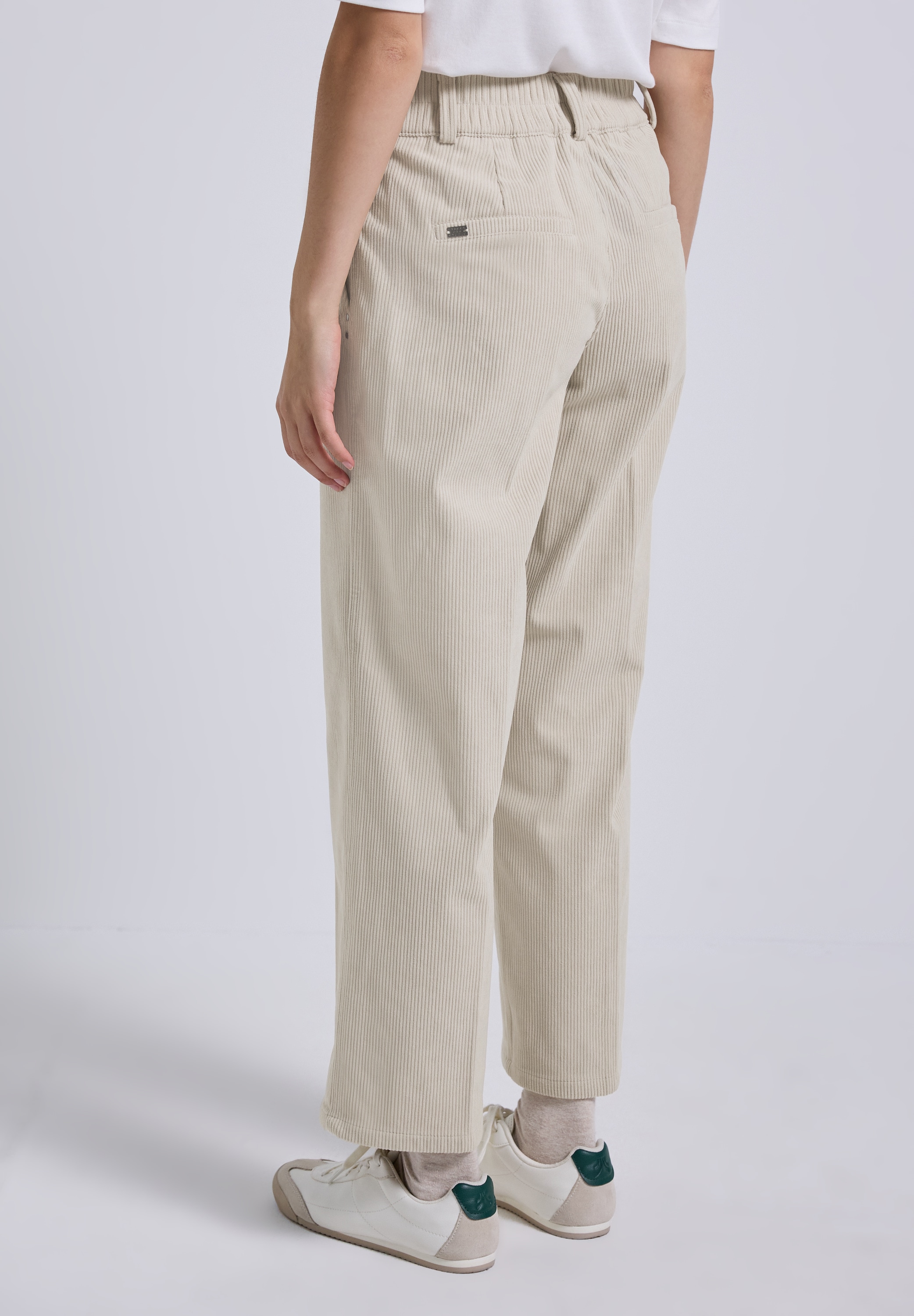 STREET ONE STUDIO Stoffhose, High Waist