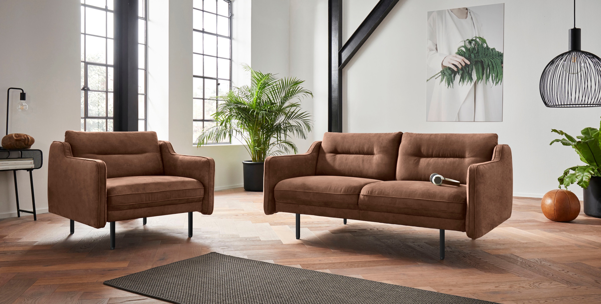 Home affaire Sessel »Nordfyn« edles Design in 3 Bezugsqualitäten,  Design by Morten Georgsen