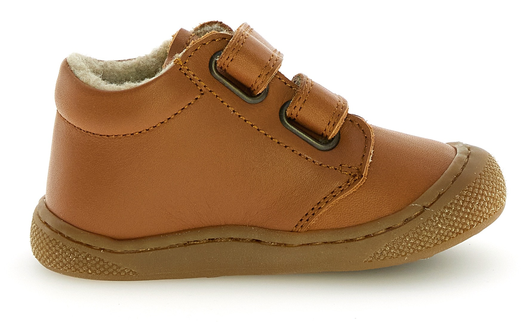 Naturino Lauflernschuh »Cocoon Wide«, Babyschuh, Klettschuh mit Wollfutter, Größenschablone zum Download