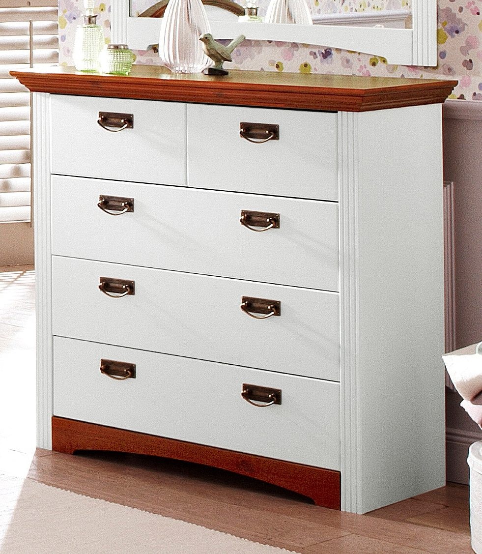 Home affaire Schubkastenkommode »Konrad«, Breite 94 cm, aus massiver, FSC®-zertifizierter Kiefer