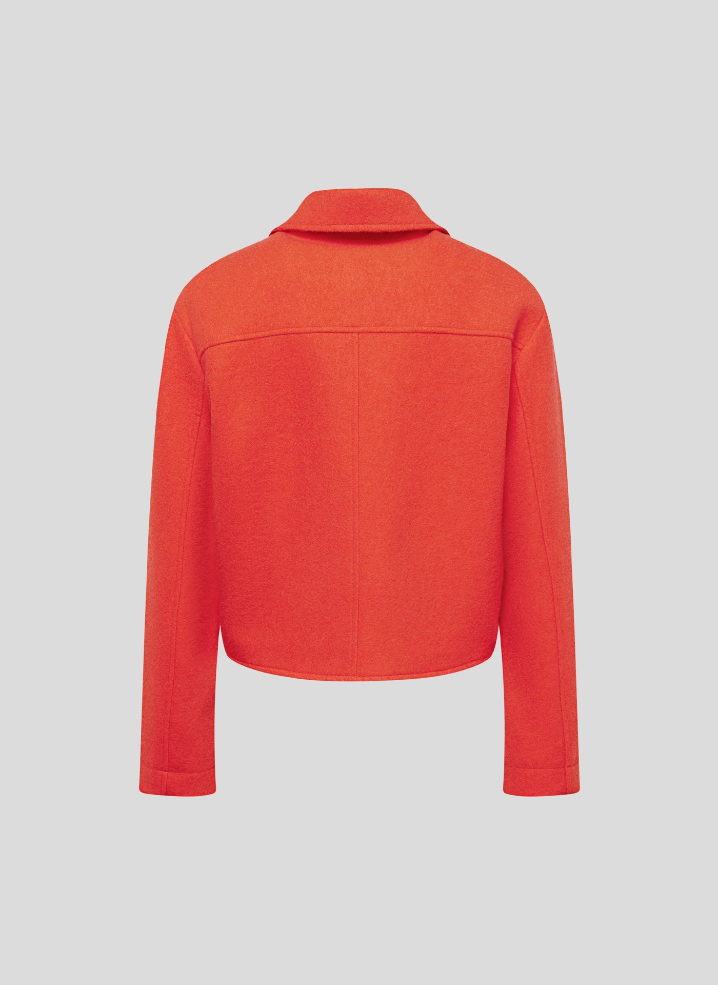 LeComte Blouson »LeComte Kurzjacke in leuchtendem Orange für einen trendigen Look«