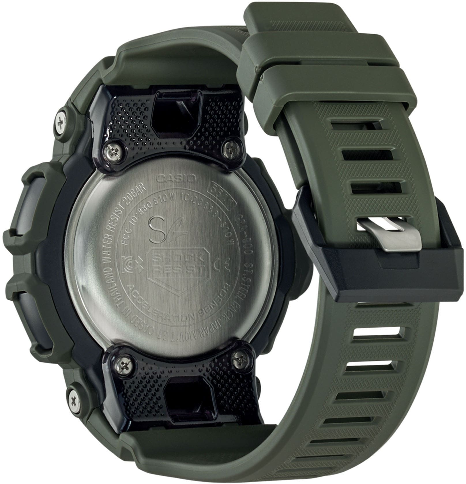 CASIO G-SHOCK Smartwatch »GBA-900UU-3AER«, (Quarzuhr,Armbanduhr Herrenuhr,Schrittzähler,bis 20 bar wasserdicht)