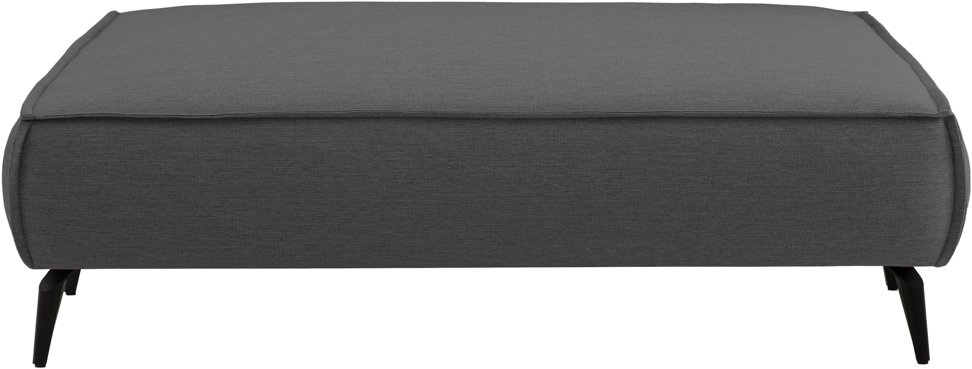 Thumbnail - Home affaire Hocker "TVINNU, mit Kedernaht, Cord u. Flachgewebe" zur Serie TVINNU, gemütlicher Sitzkomfort, rechteckig, ...