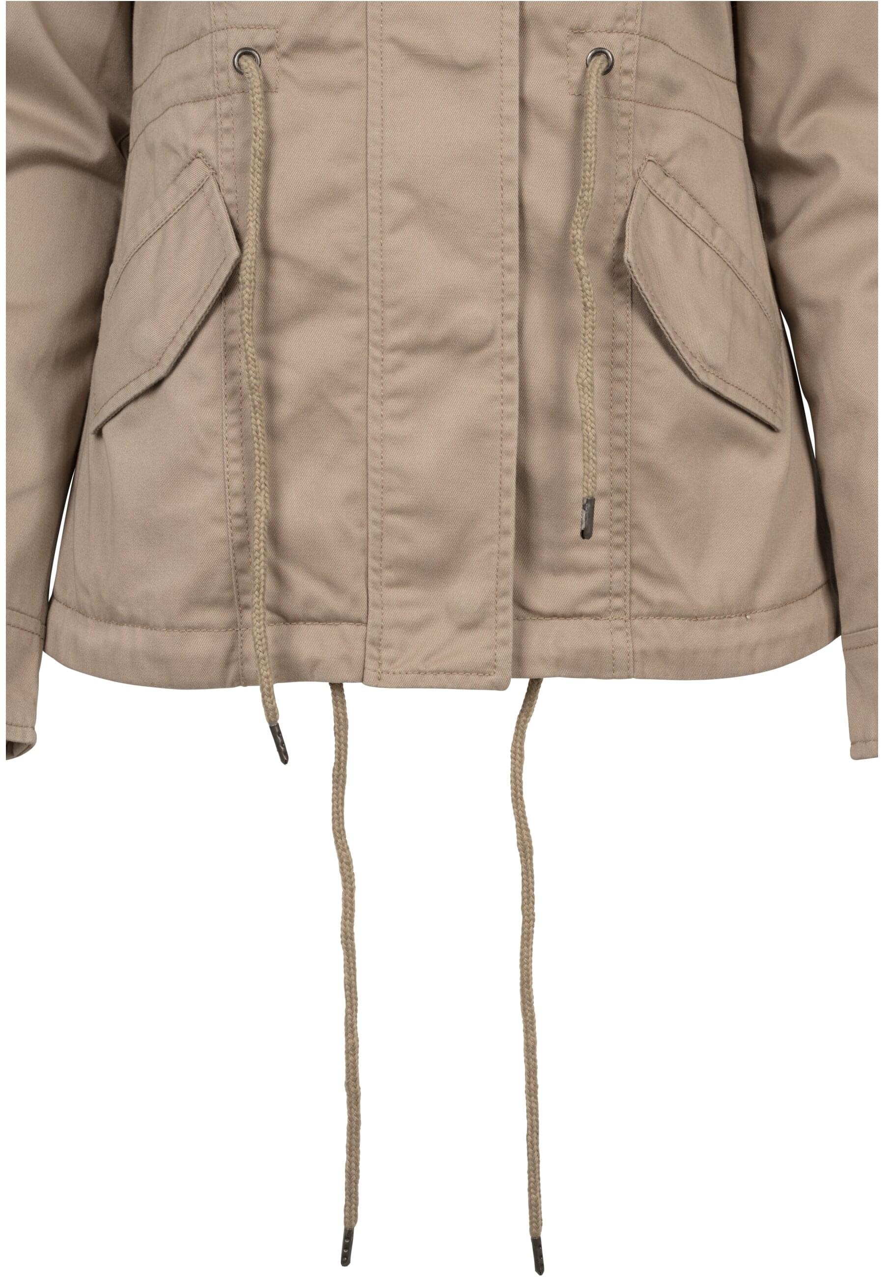 URBAN CLASSICS Winterjacke »Urban Classics Damen Ladies Basic Cotton Parka«, (1 St.), mit Kapuze